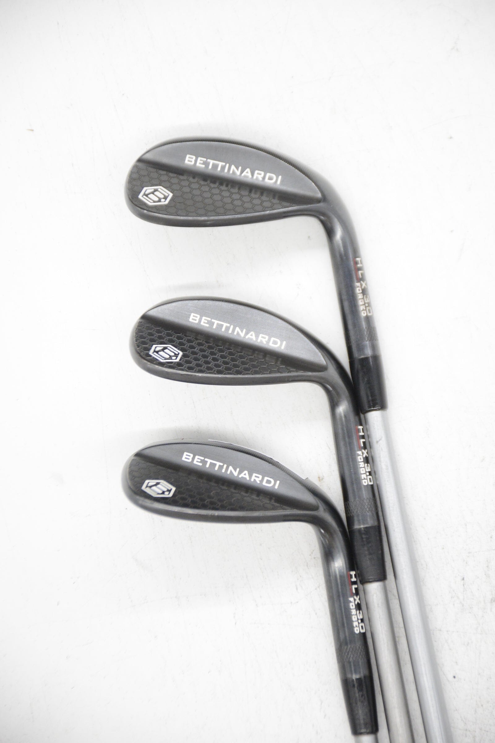 Bettinardi HLX 3.0 Black Smoke 50, 56, 60 Degree Wedge Set S Flex