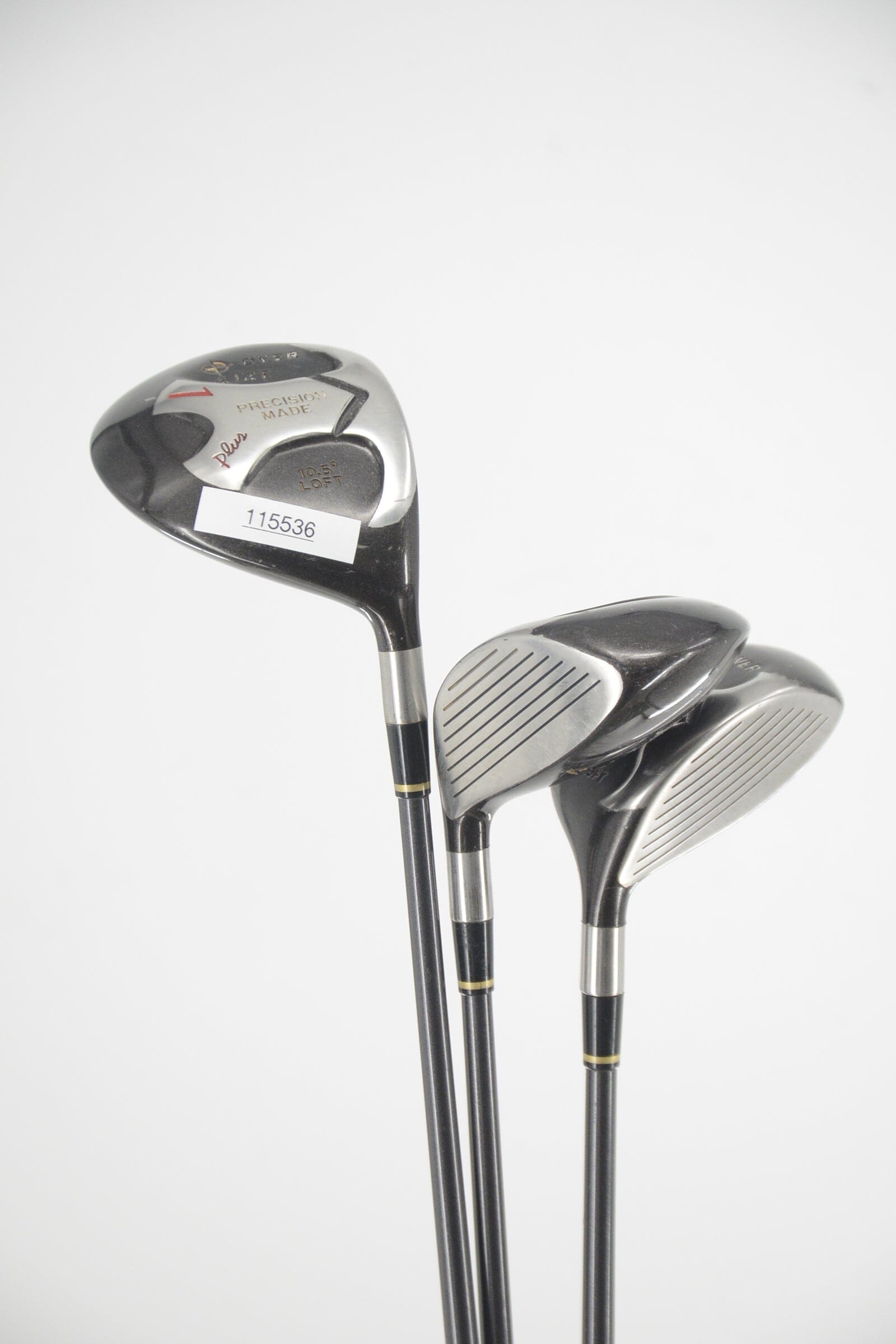 Precision Made Oversize Plus D, 3W, 5W Wood Set R Flex Golf Clubs GolfRoots 