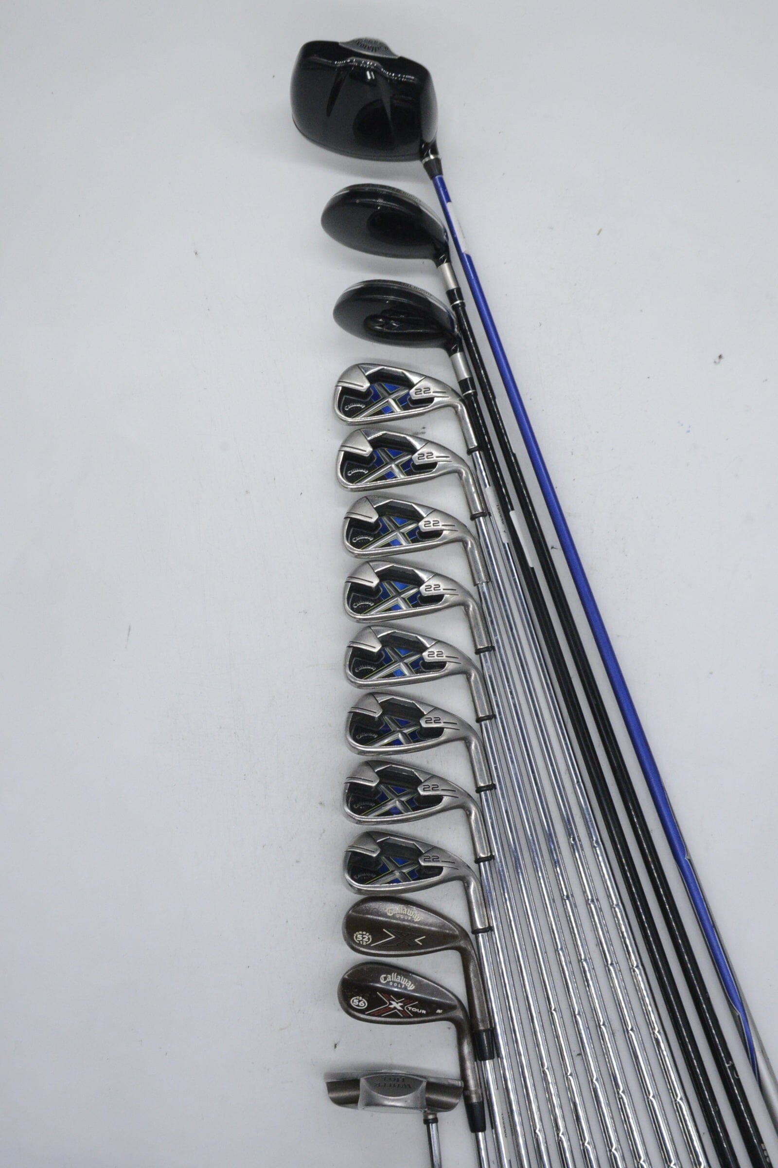 Callaway X-22 Mixed Full Set Uniflex -0.25" Golf Clubs GolfRoots 