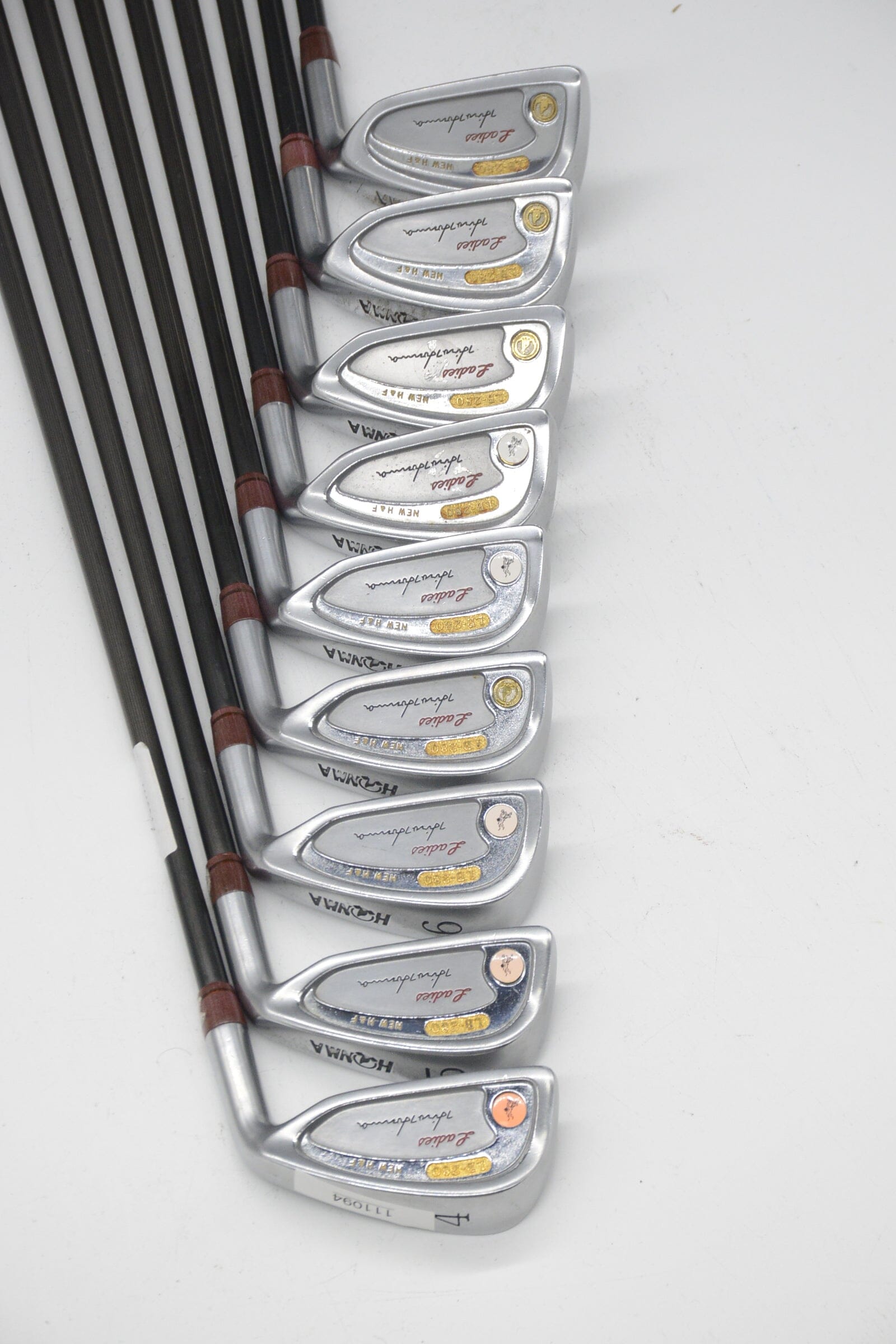Women's Honma Lb-280 4-SW Iron Set W Flex Std Length Golf Clubs GolfRoots 