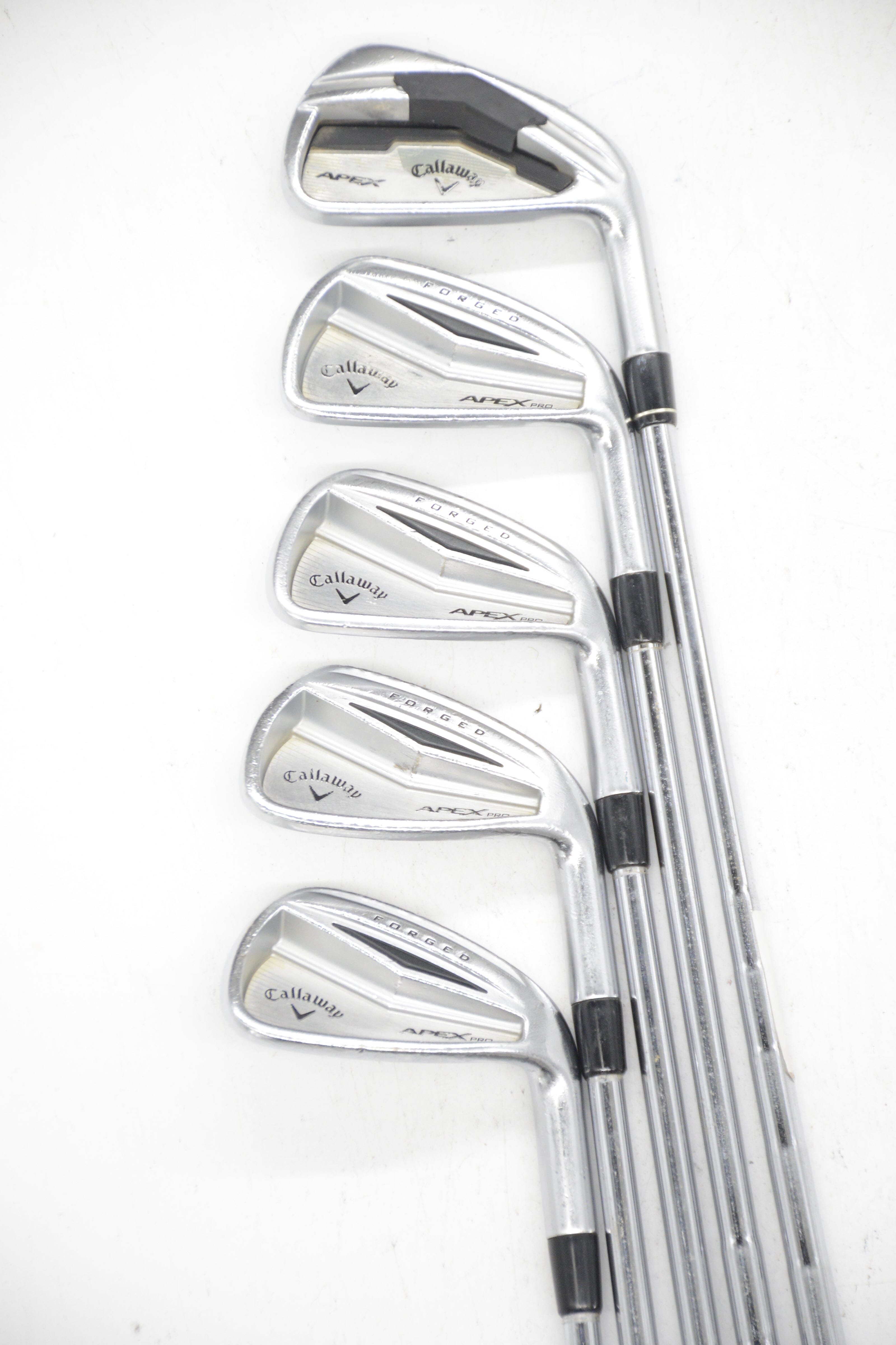 Callaway Apex Forged 5-9 Iron Set S Flex Std Length Golf Clubs GolfRoots 