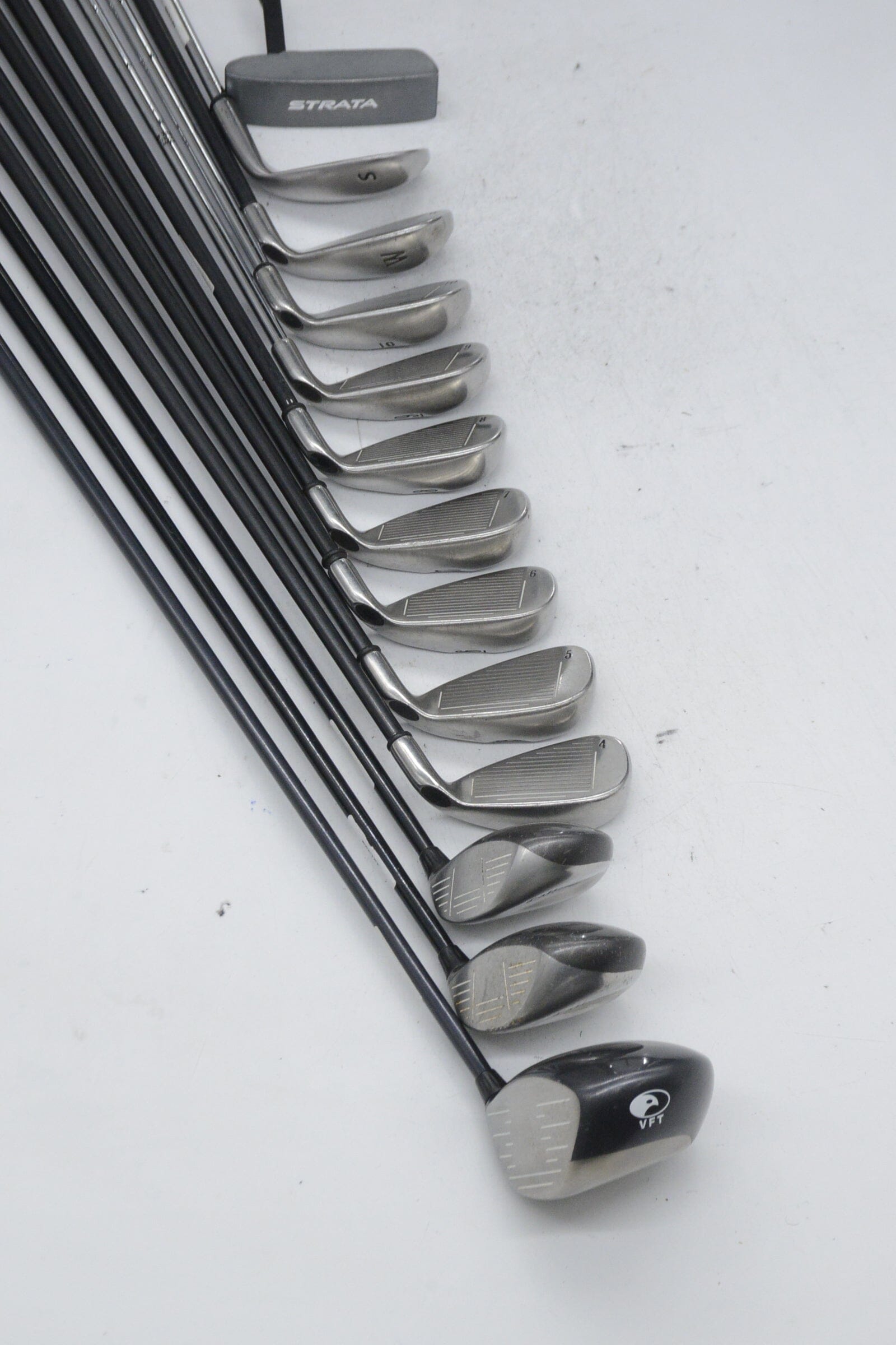 Lefty Callaway Big Bertha 2002 Mixed Full Set S Flex -0.25" Golf Clubs GolfRoots 