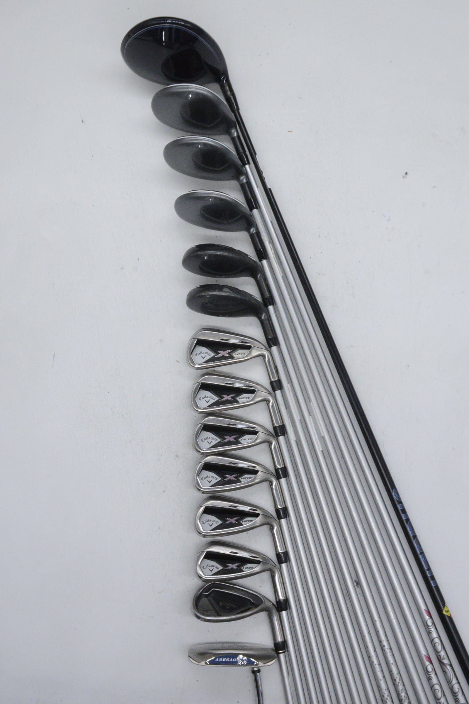 Women's Callaway X Hot Mixed Full Set W Flex -0.75" Golf Clubs GolfRoots 