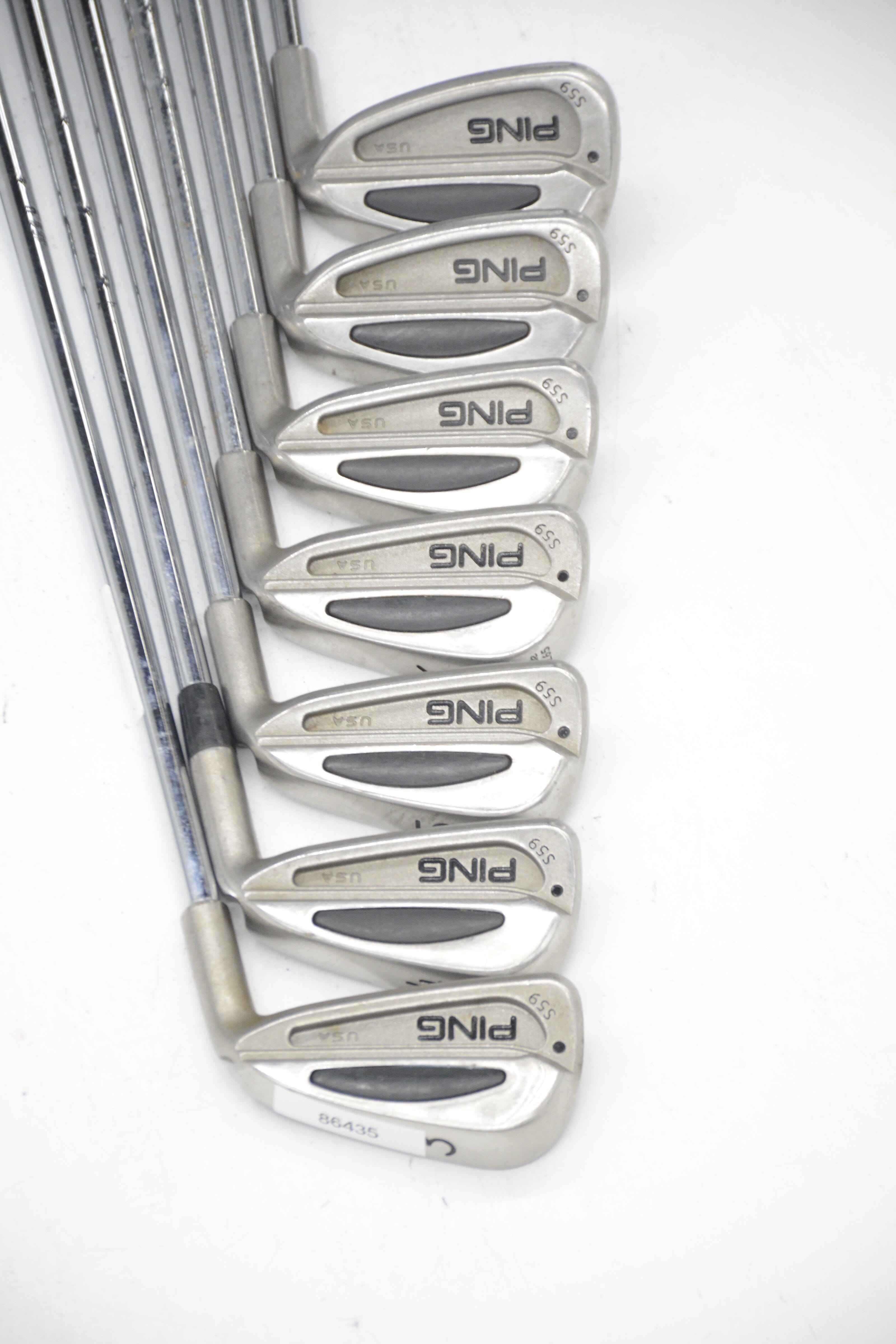 Ping S59 3-7, 9-PW Iron Set R Flex Std Length Golf Clubs GolfRoots 