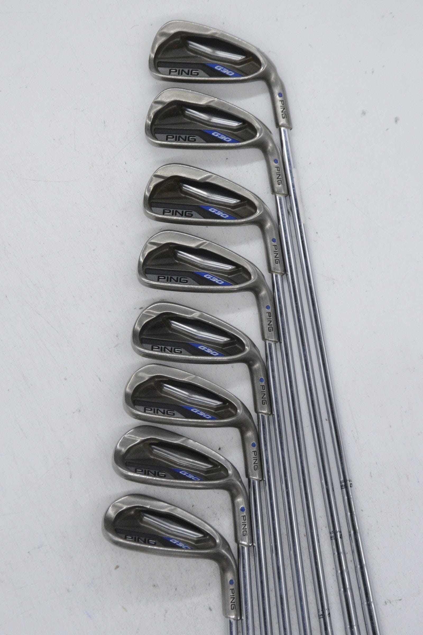 Ping G30 4-UW Iron Set R Flex +0.25" Golf Clubs GolfRoots 
