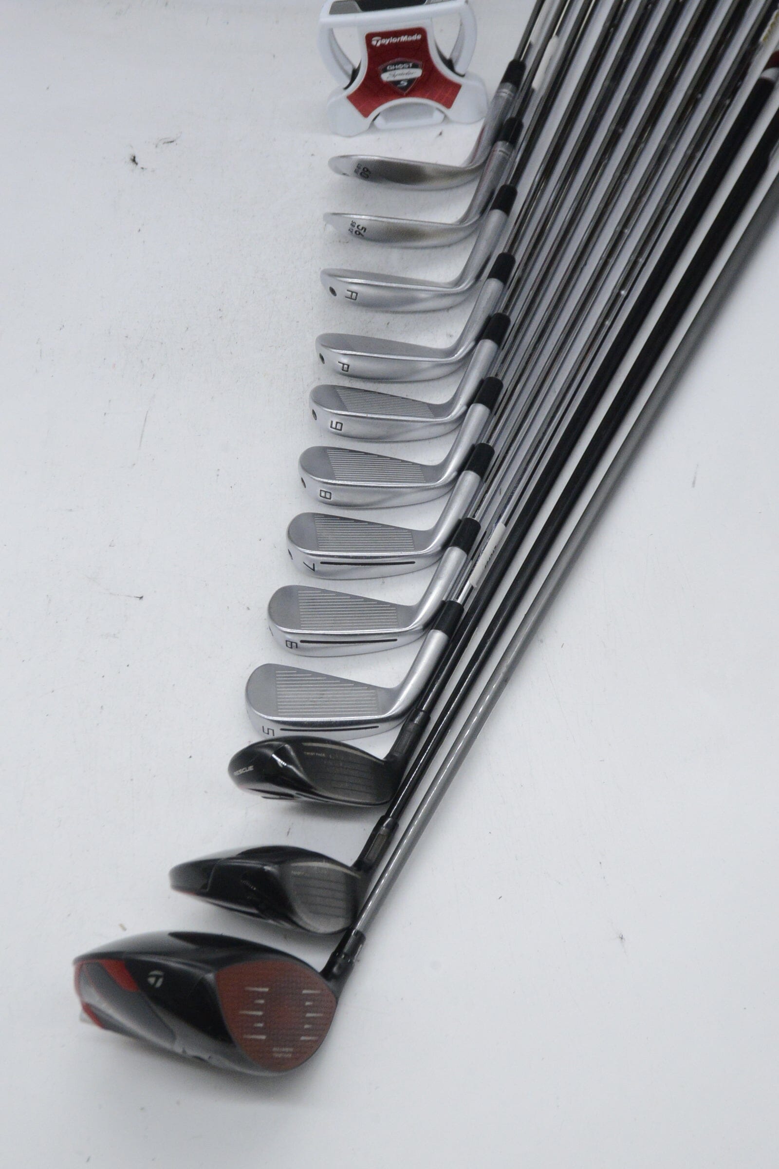 TaylorMade P790 2023 Mixed Full Set S Flex -0.25" Golf Clubs GolfRoots 