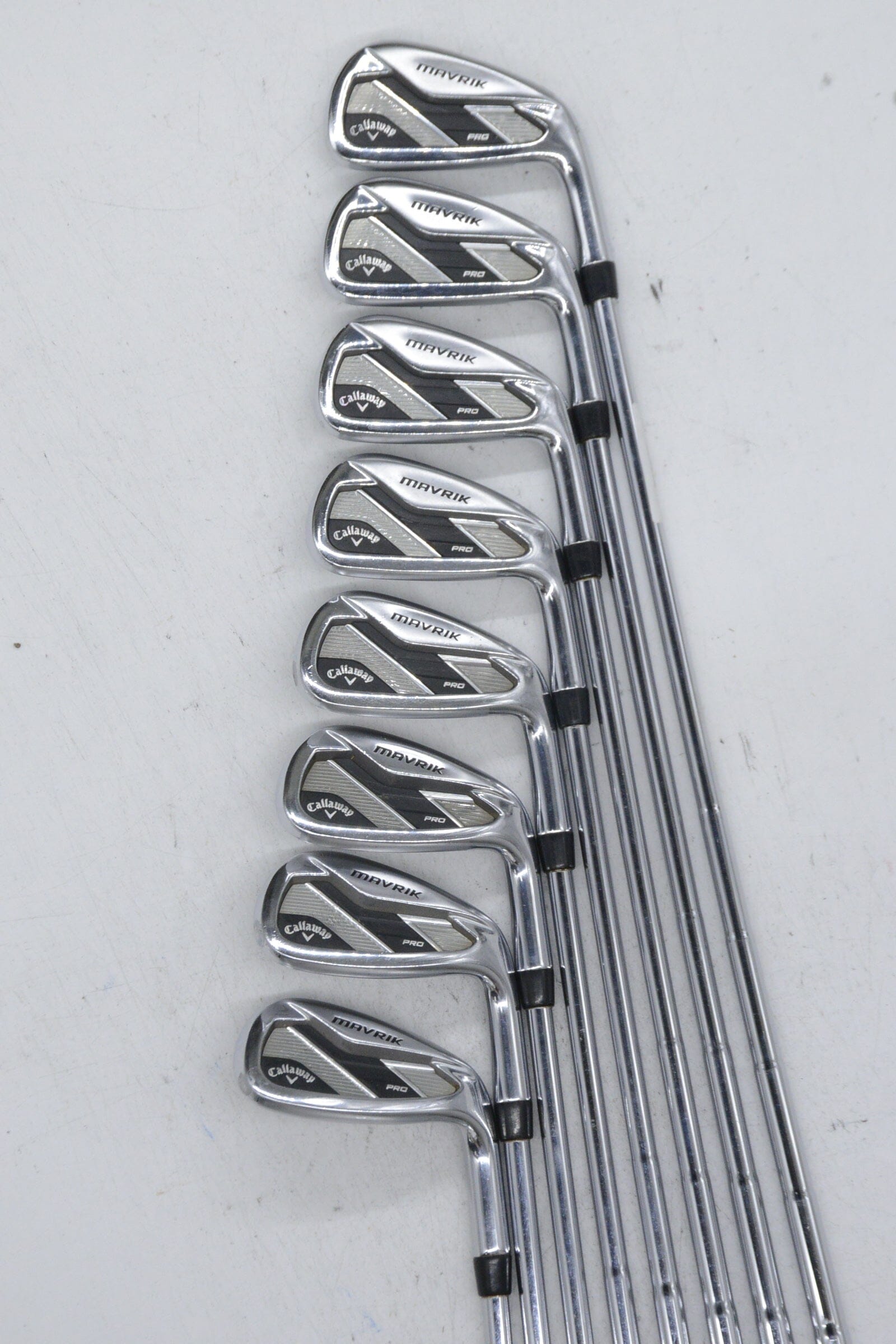 Callaway Mavrik Pro 4-AW Iron Set X Flex Std Length Golf Clubs GolfRoots 