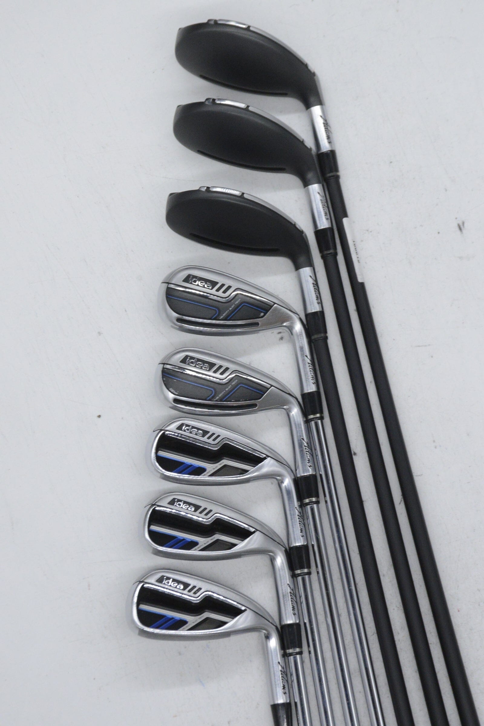 Adams Idea 2014 3-PW Iron Set R Flex +0.5" Golf Clubs GolfRoots 