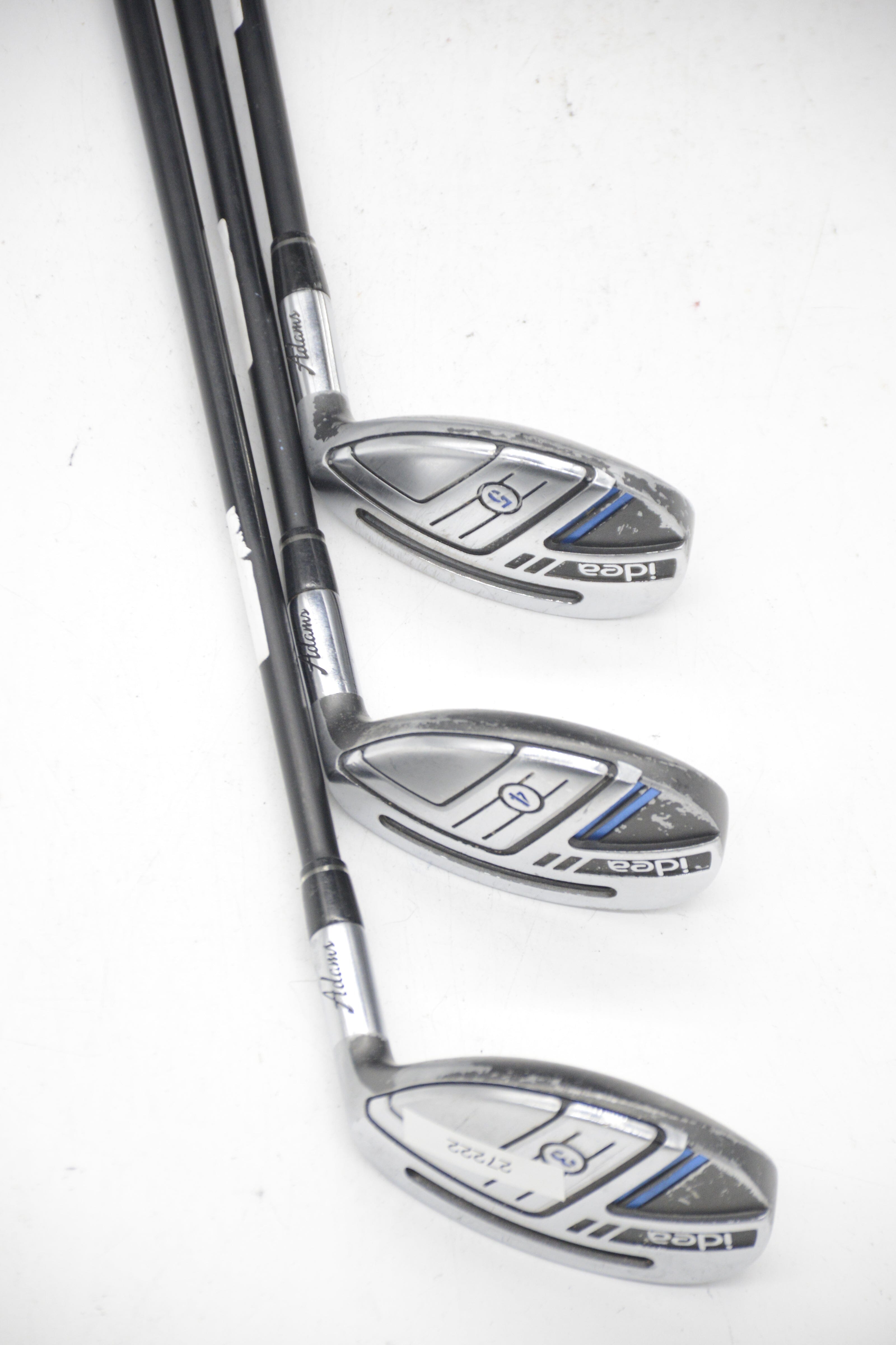 Adams Idea 3H, 4H, 5H Hybrid Set SR Flex Golf Clubs GolfRoots 