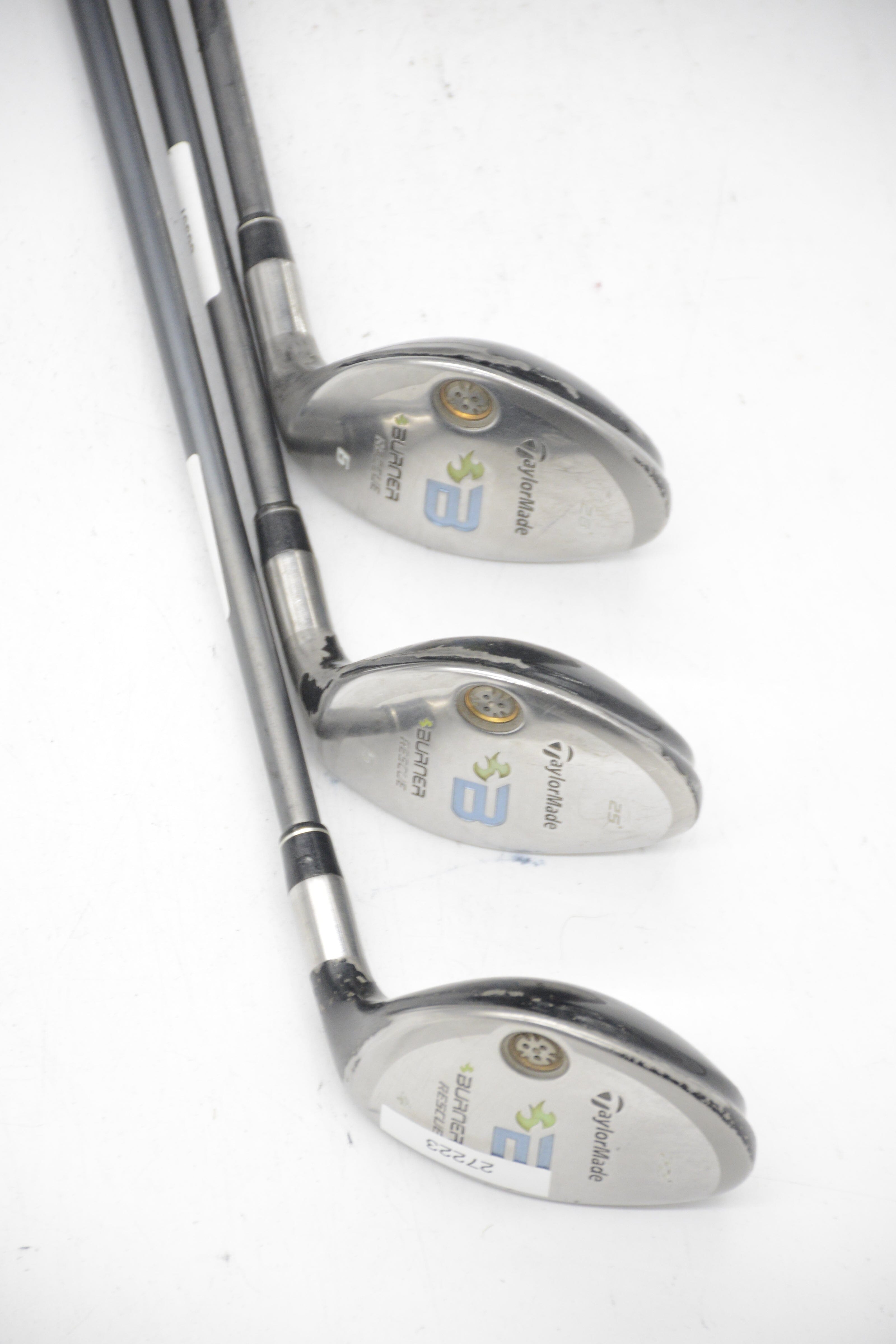 Women's TaylorMade Burner Rescue 4H, 5H, 6H Hybrid Set W Flex Golf Clubs GolfRoots 