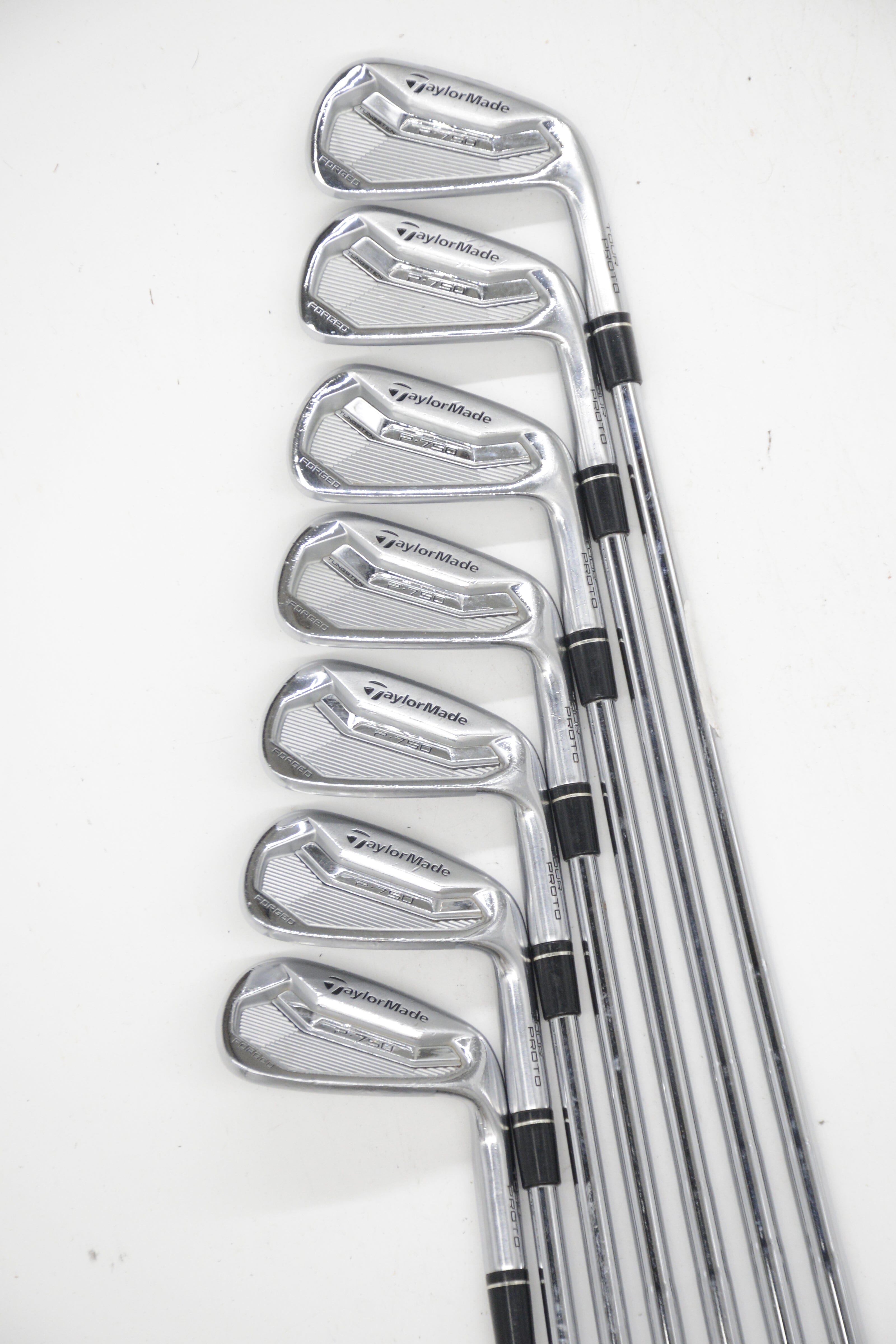 TaylorMade P750 4-PW Iron Set S Flex Std Length Golf Clubs GolfRoots 