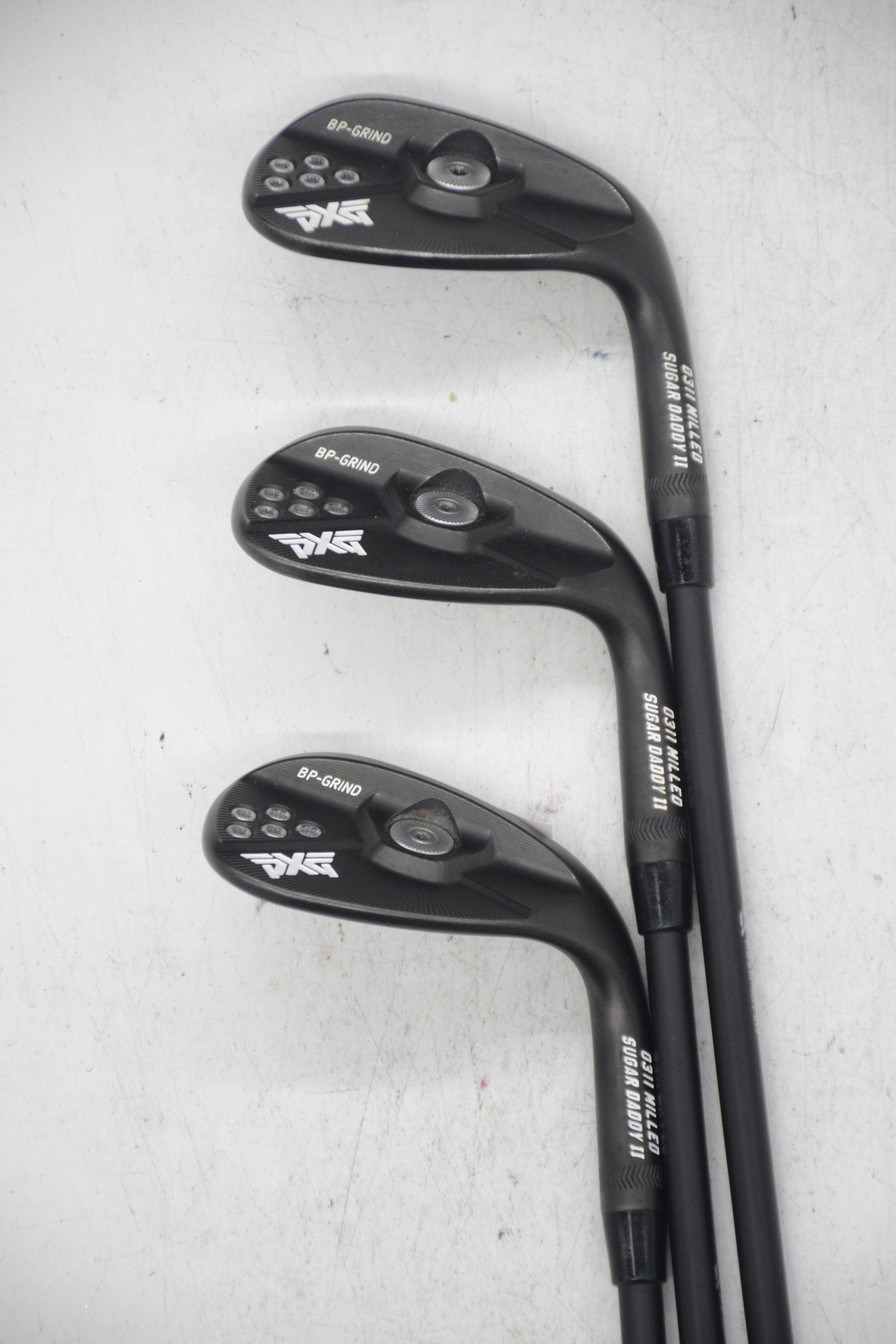 PXG 0311 Sugar Daddy II 52, 56, 60 Degree Wedge Set SR Flex Golf Clubs GolfRoots 