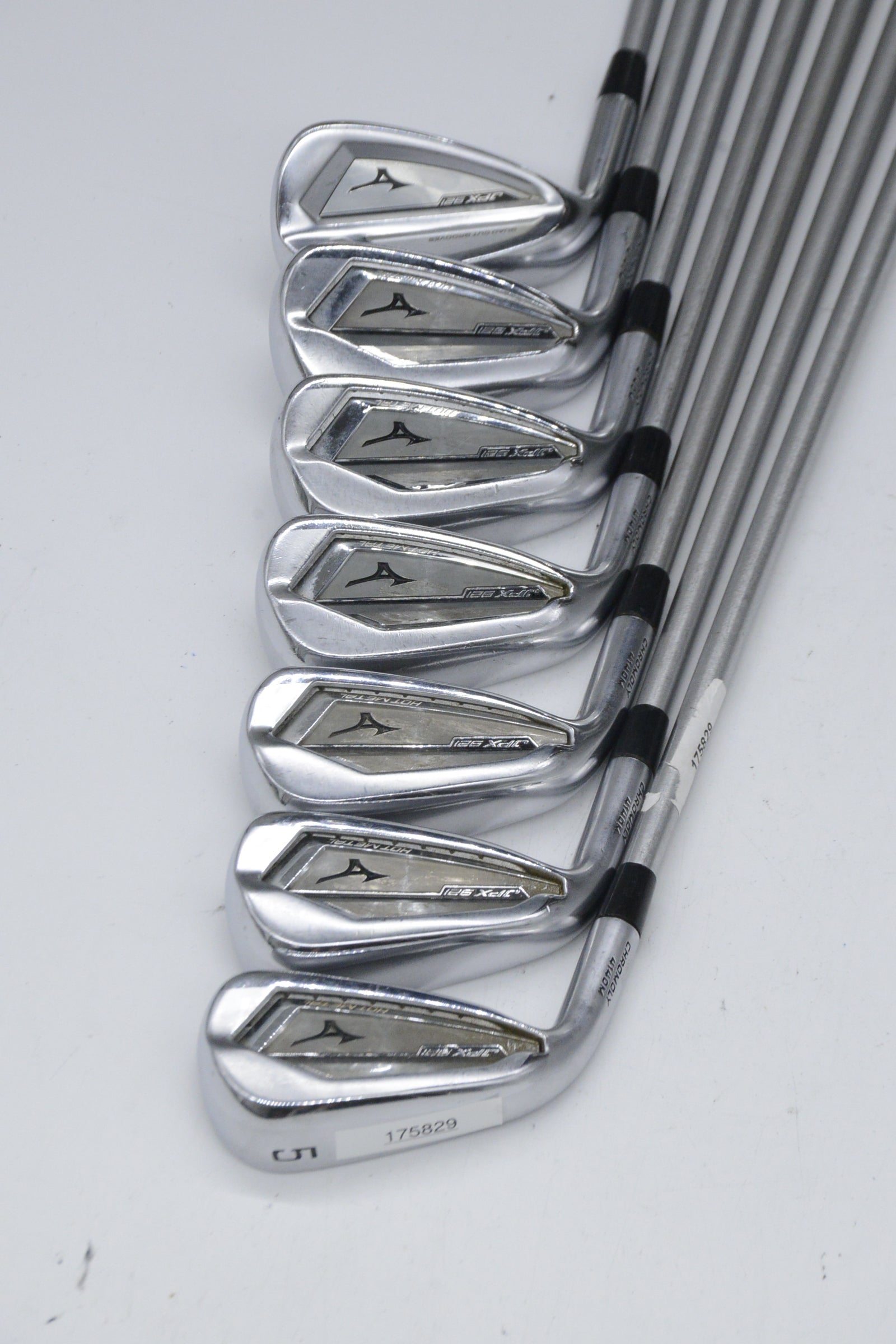 Lefty Mizuno JPX 921 Hot Metal 5-GW Iron Set X Flex -0.25"