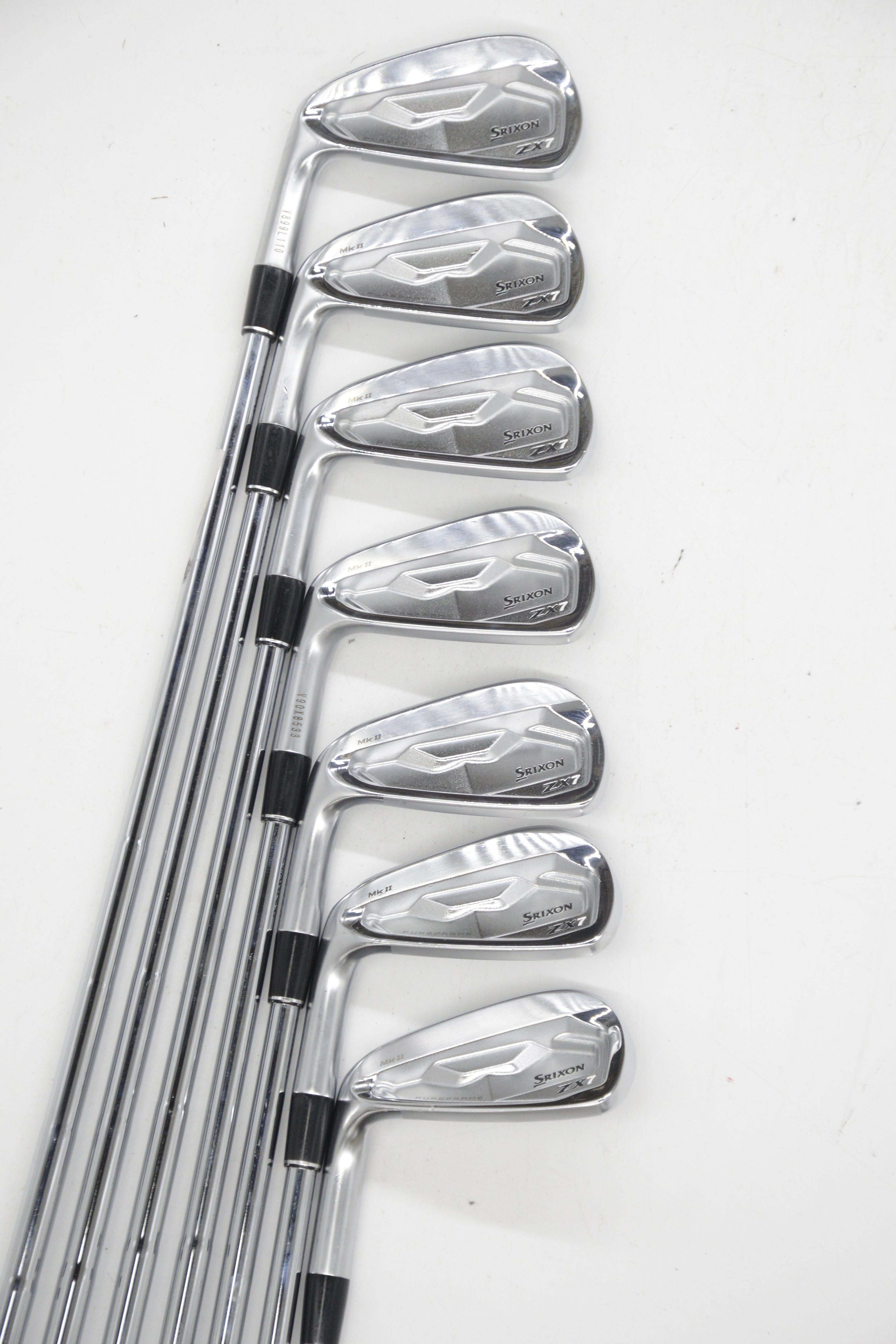 Lefty Srixon Zx7 4-PW Iron Set X Flex Std Length Golf Clubs GolfRoots 