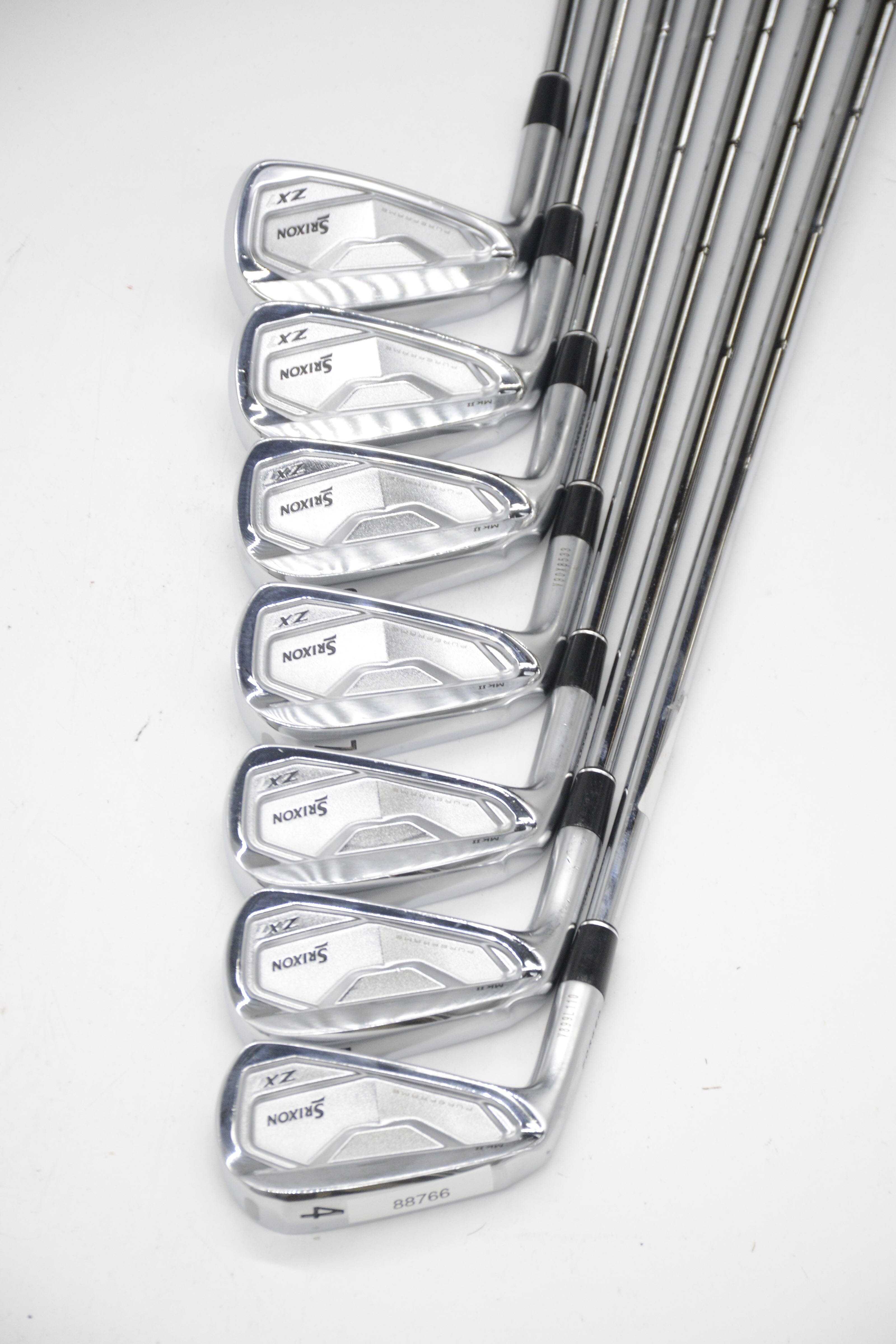 Lefty Srixon Zx7 4-PW Iron Set X Flex Std Length Golf Clubs GolfRoots 