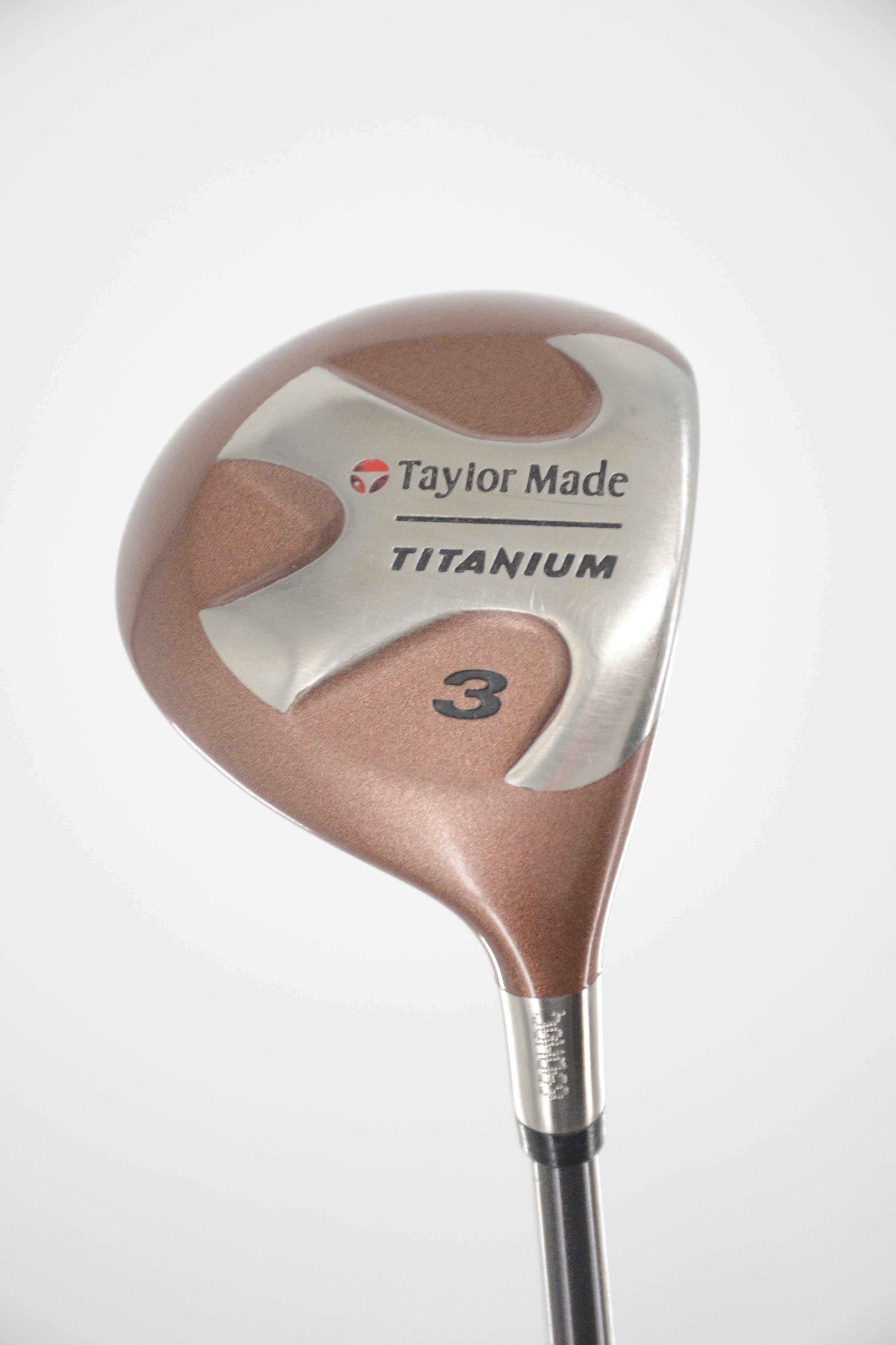 TaylorMade Titanium Bubble 3 Wood S Flex 42.75" Golf Clubs GolfRoots 