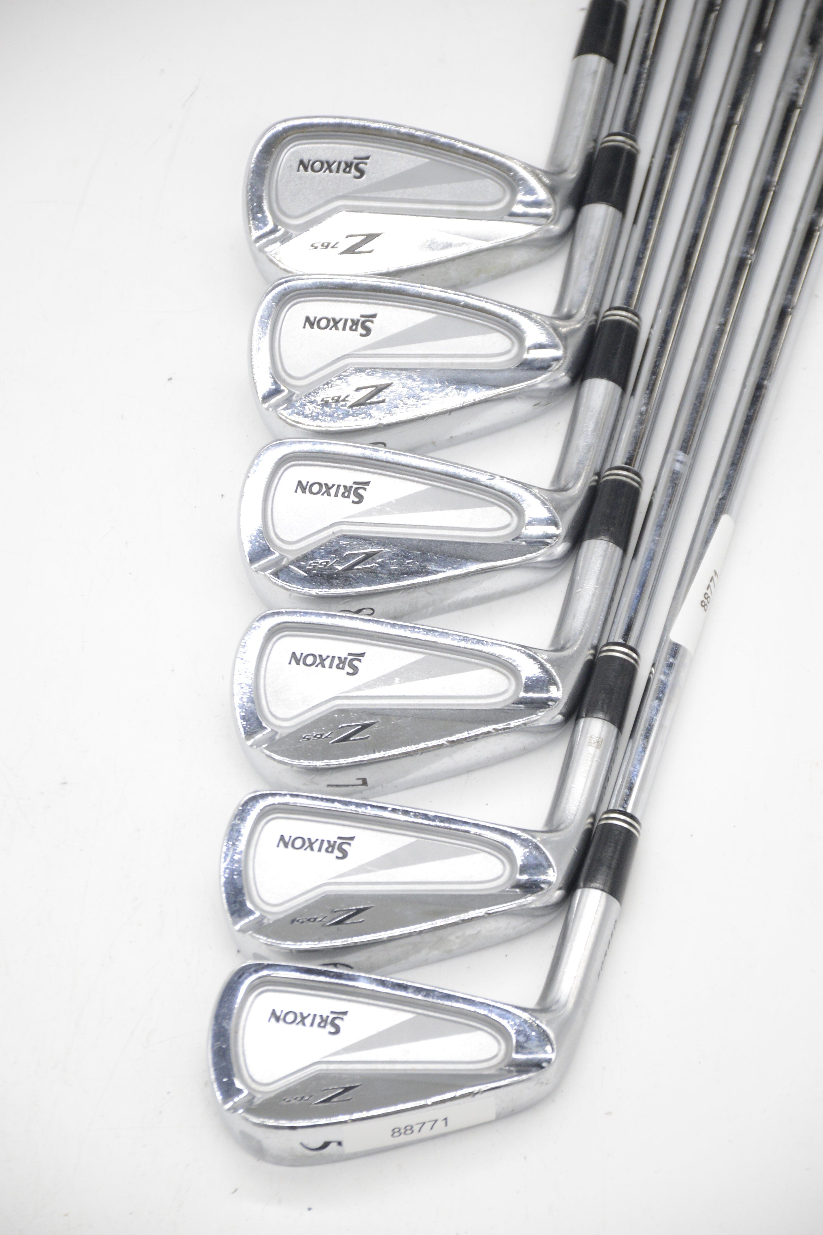 Lefty Srixon Z-765 5-PW Iron Set X Flex Std Length Golf Clubs GolfRoots 