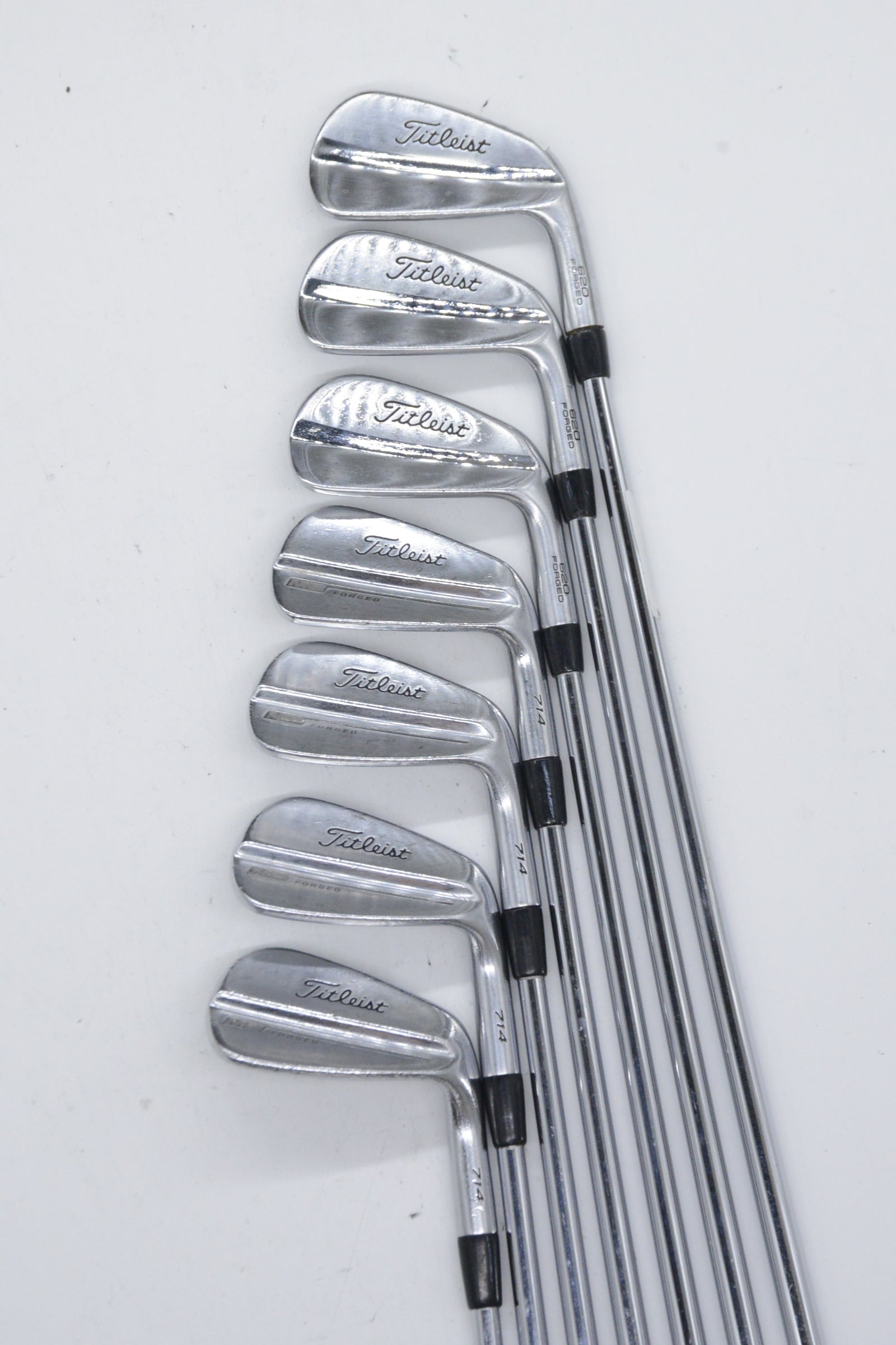 Titleist 620 MB / 714 MB Forged Combo 4-PW Iron Set S Flex +0.5"