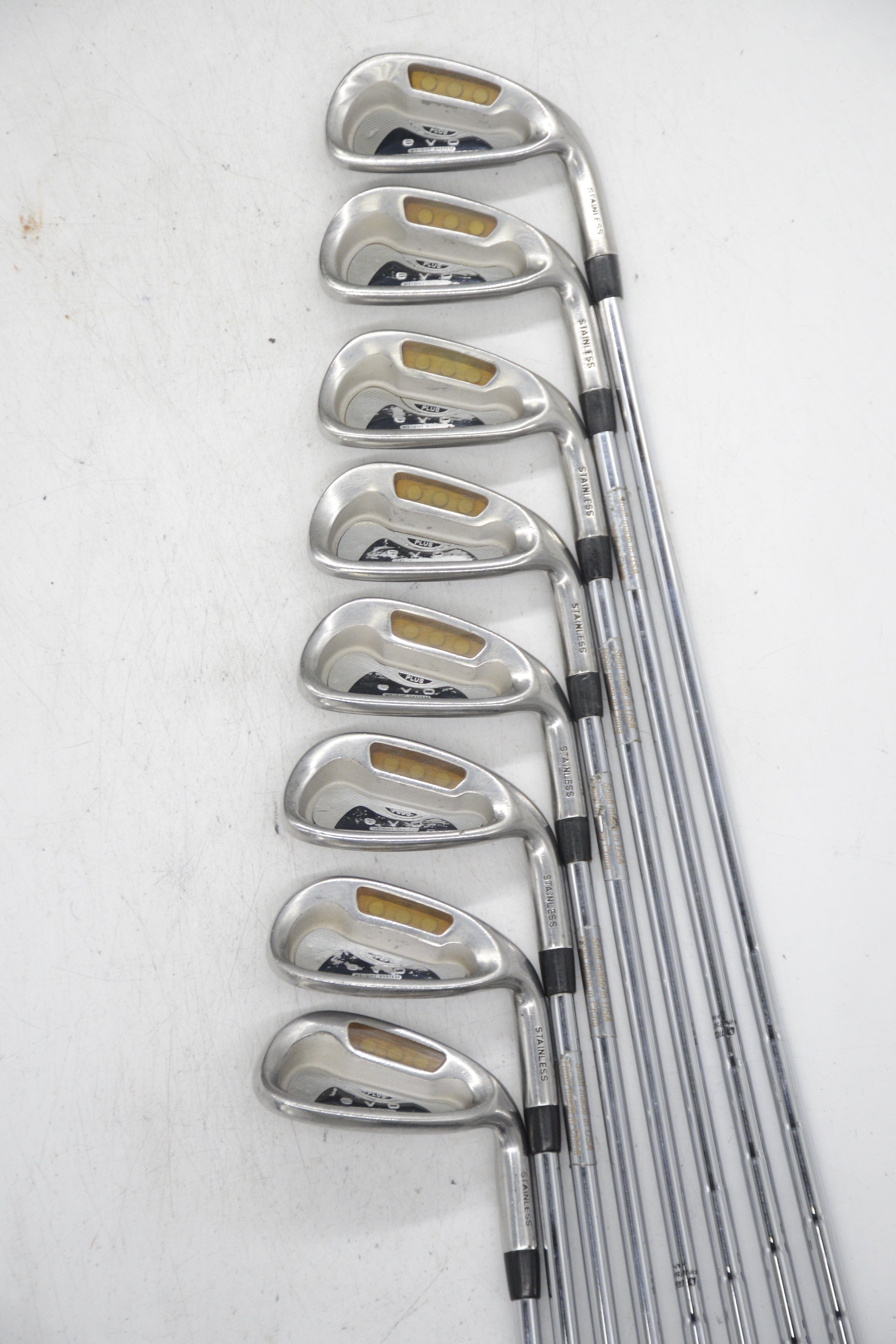 Tommy Armour Evo Oversize 3-PW Iron Set R Flex -0.5" Golf Clubs GolfRoots 