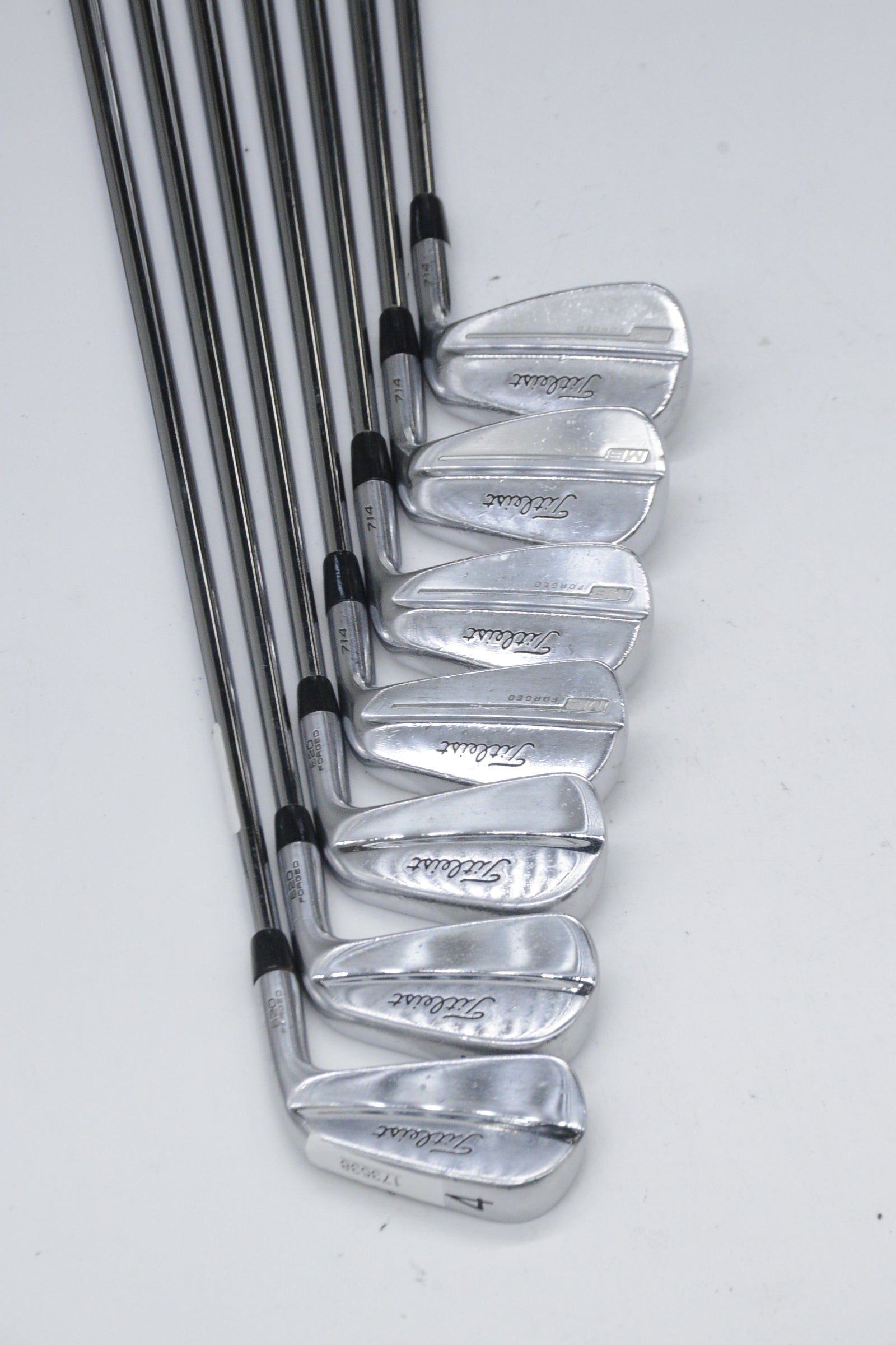 Titleist 620 MB / 714 MB Forged Combo 4-PW Iron Set S Flex +0.5"