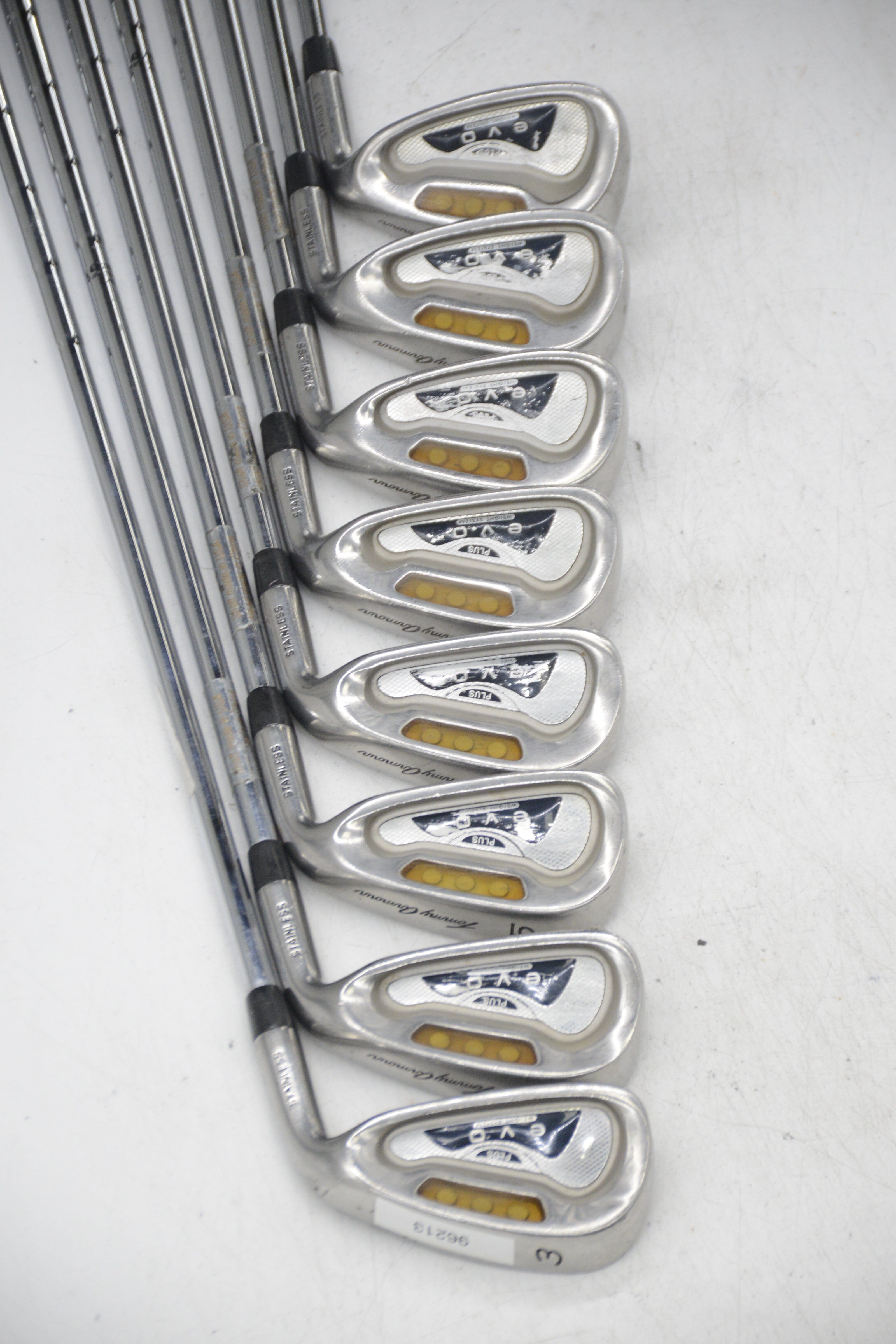 Tommy Armour Evo Oversize 3-PW Iron Set R Flex -0.5" Golf Clubs GolfRoots 