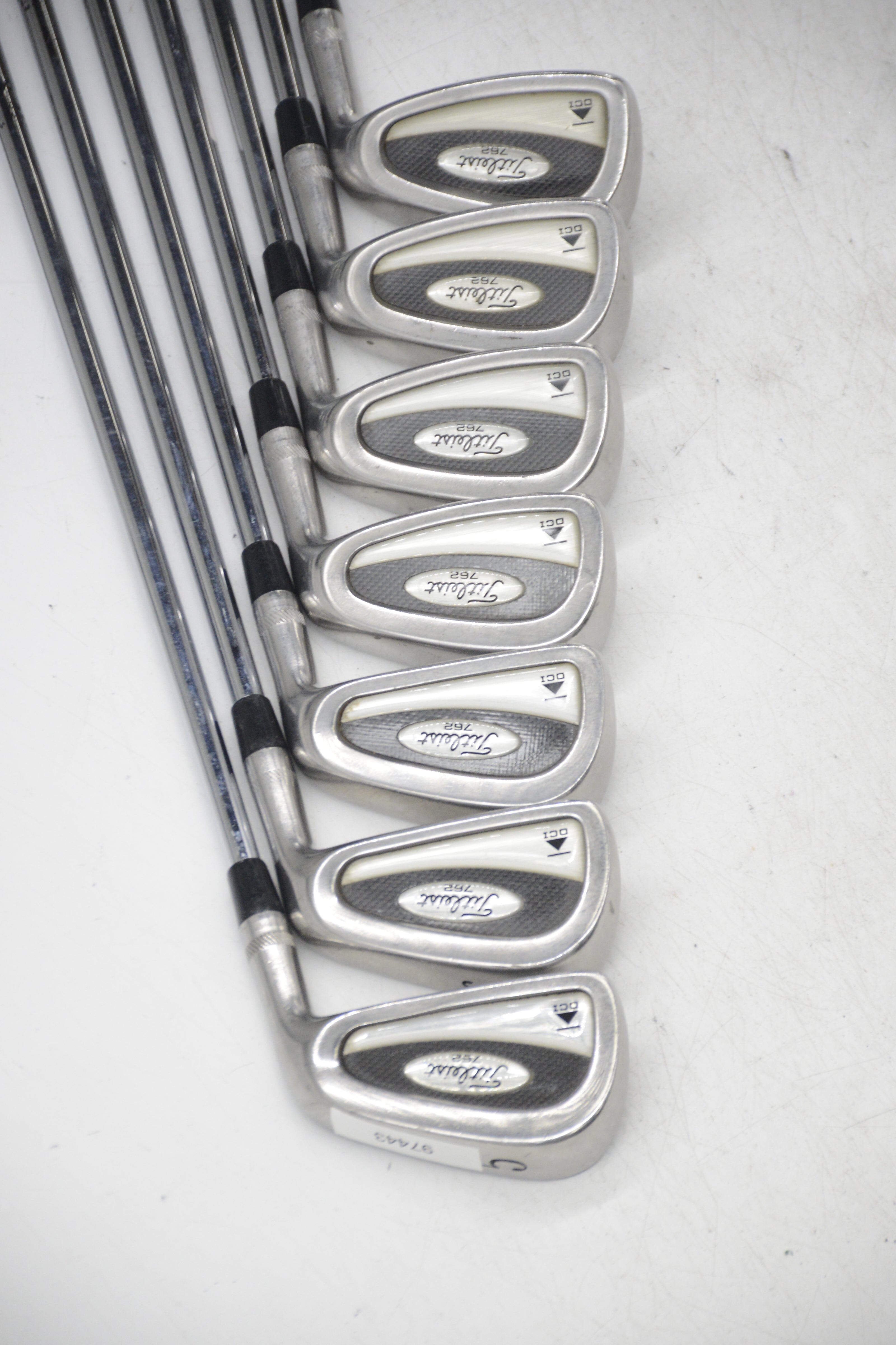 Titleist DCI 762 5-AW Iron Set R Flex +0.25" Golf Clubs GolfRoots 