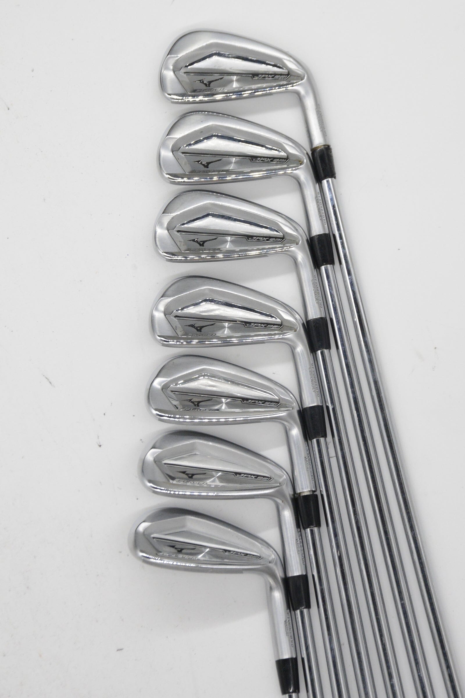 Mizuno JPX 921 Forged 4-9, GW Iron Set S Flex +0.25" Golf Clubs GolfRoots 