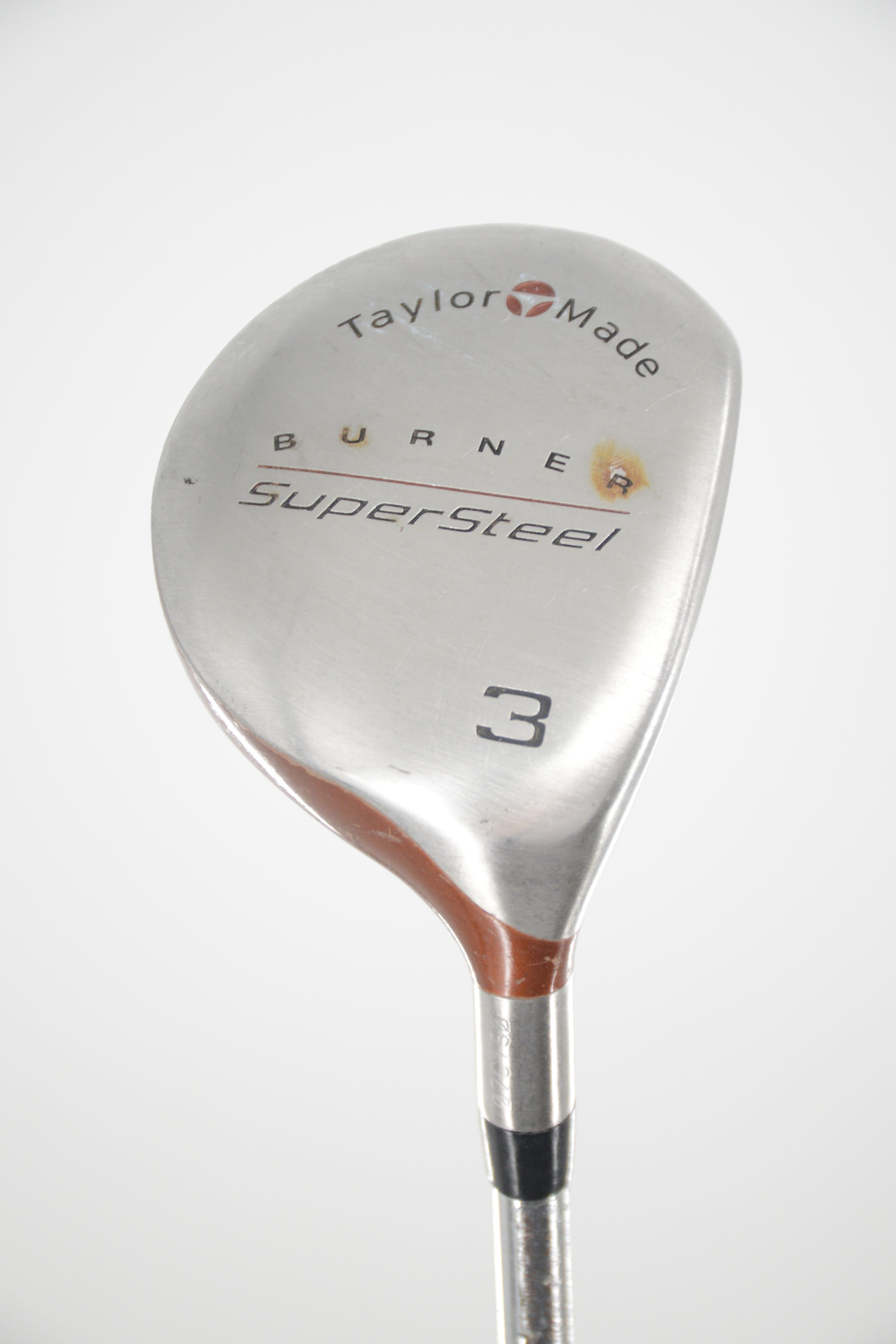 TaylorMade Burner Supersteel 3 Wood S Flex 42.25" Golf Clubs GolfRoots 