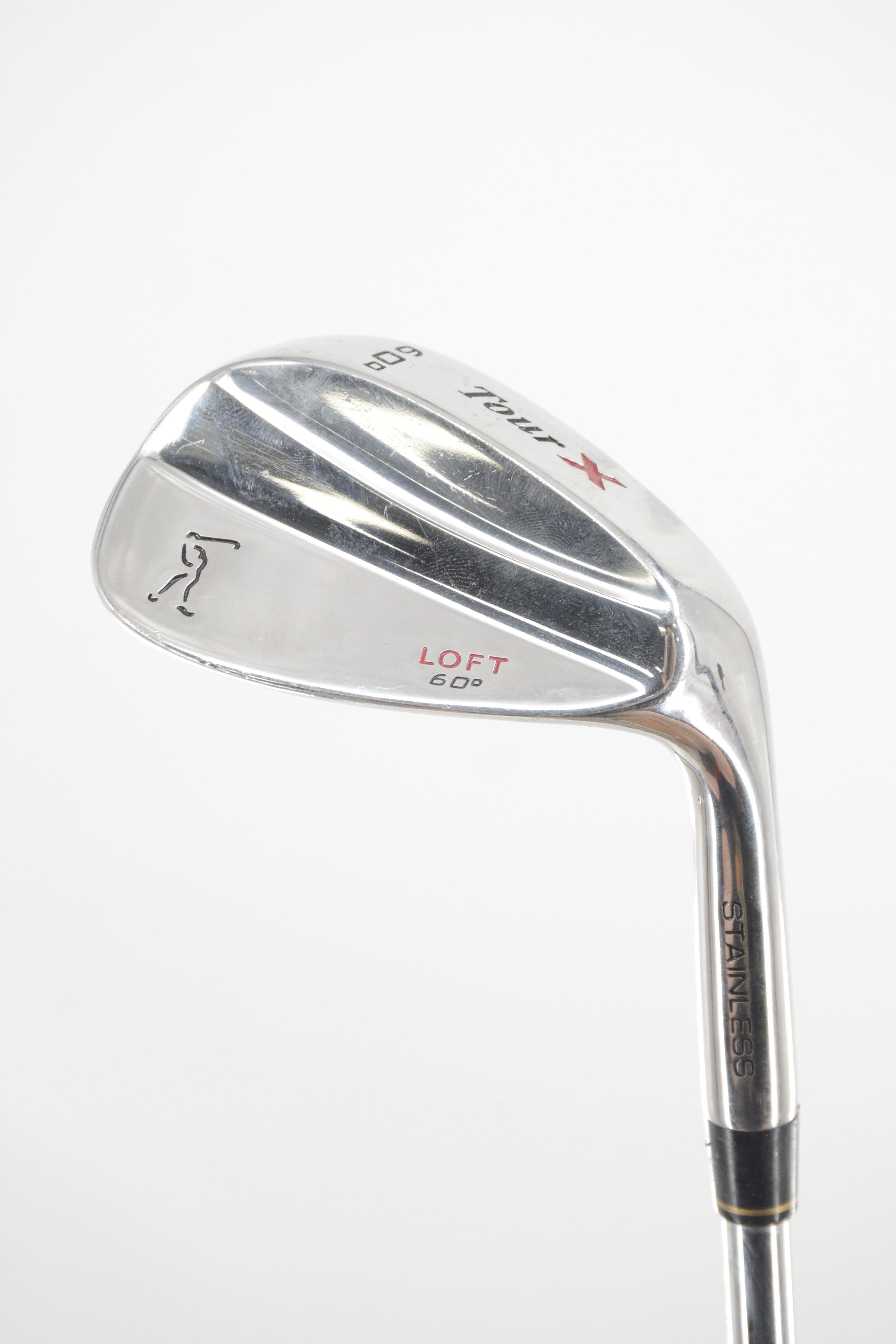 Tour X Stainless 60 Degree Wedge Wedge Flex 33.75" Golf Clubs GolfRoots 