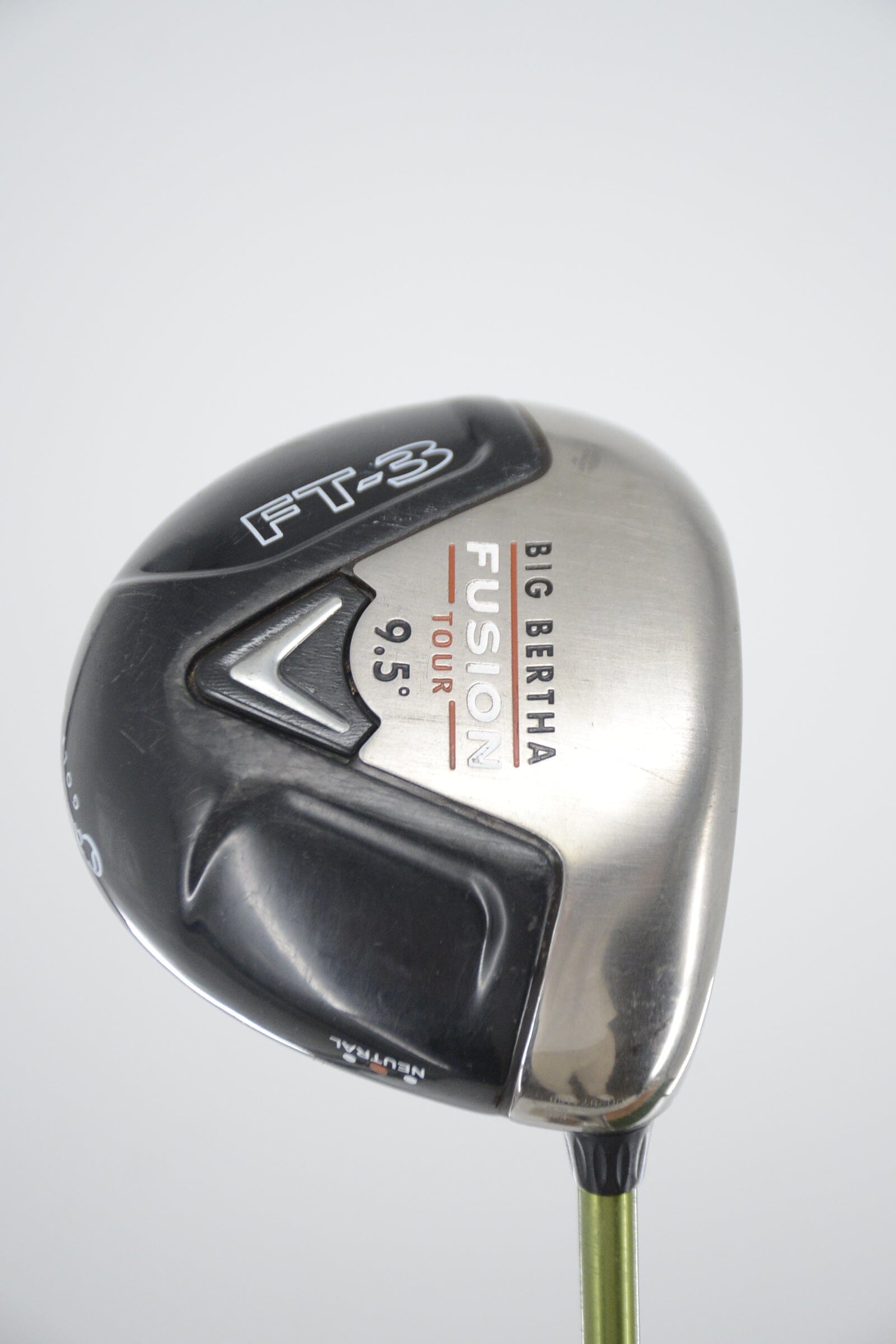 Callaway Big Bertha Ft-3 Fusion Tour 9.5 Degree Driver S Flex 45" Golf Clubs GolfRoots 