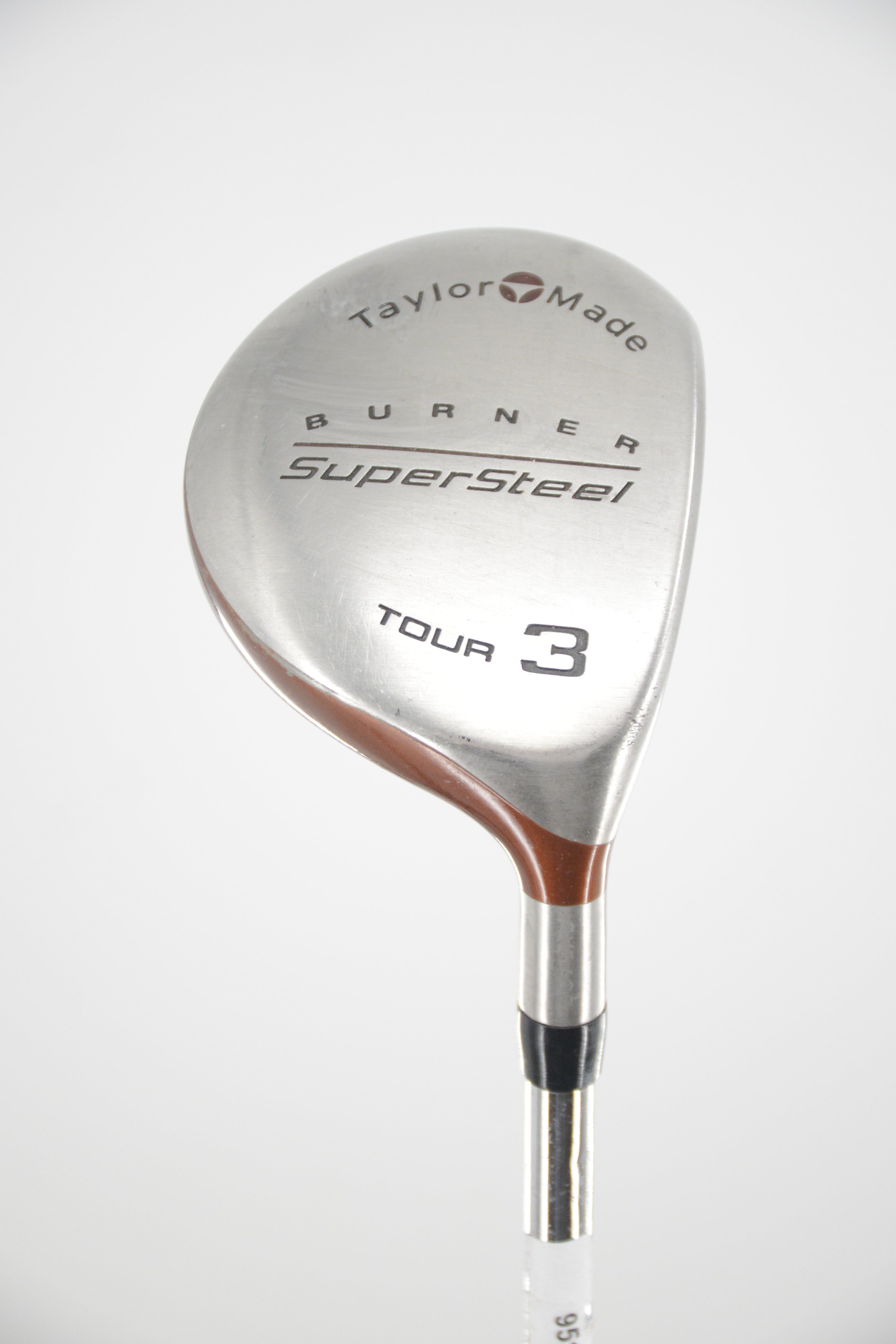 TaylorMade Burner Supersteel Tour 3 Wood R Flex 42.25" Golf Clubs GolfRoots 