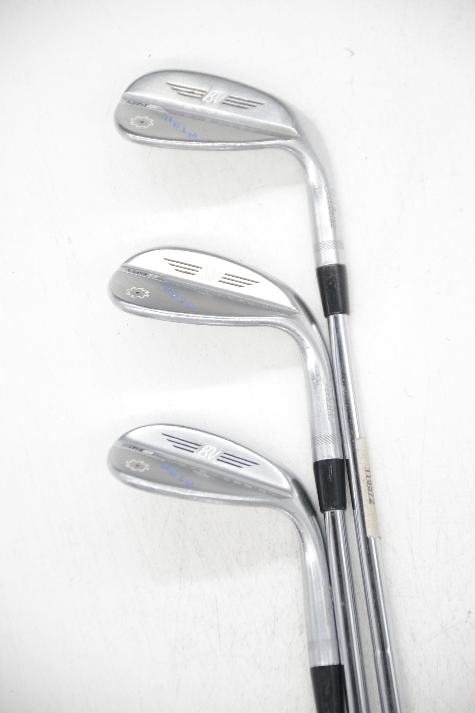 Titleist Vokey SM8 Tour Chrome 50, 56, 60 Degree Wedge Set S Flex Golf Clubs GolfRoots 