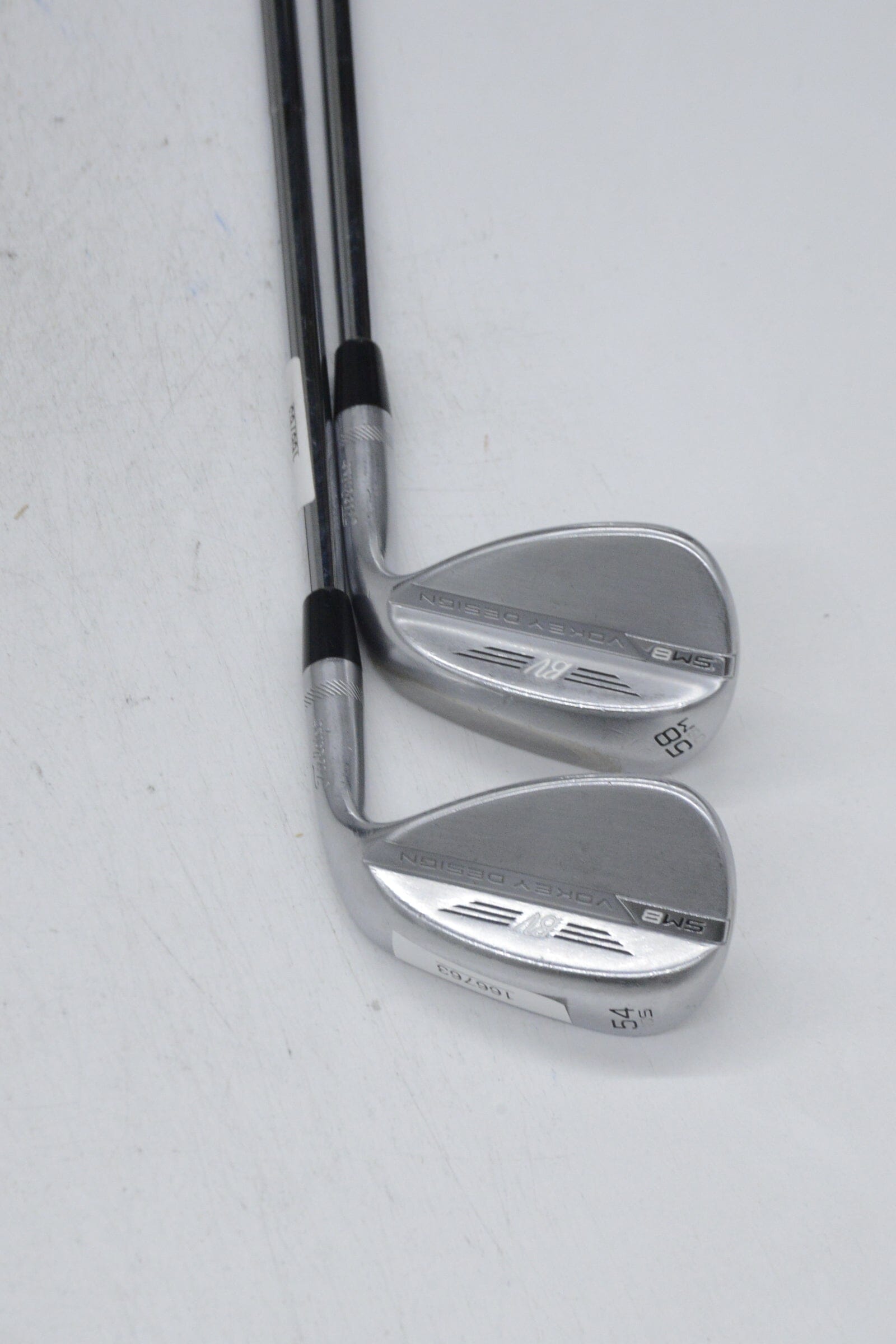Titleist Vokey SM8 Tour Chrome 54 & 58 Degree Wedge Set Wedge Flex Golf Clubs GolfRoots 