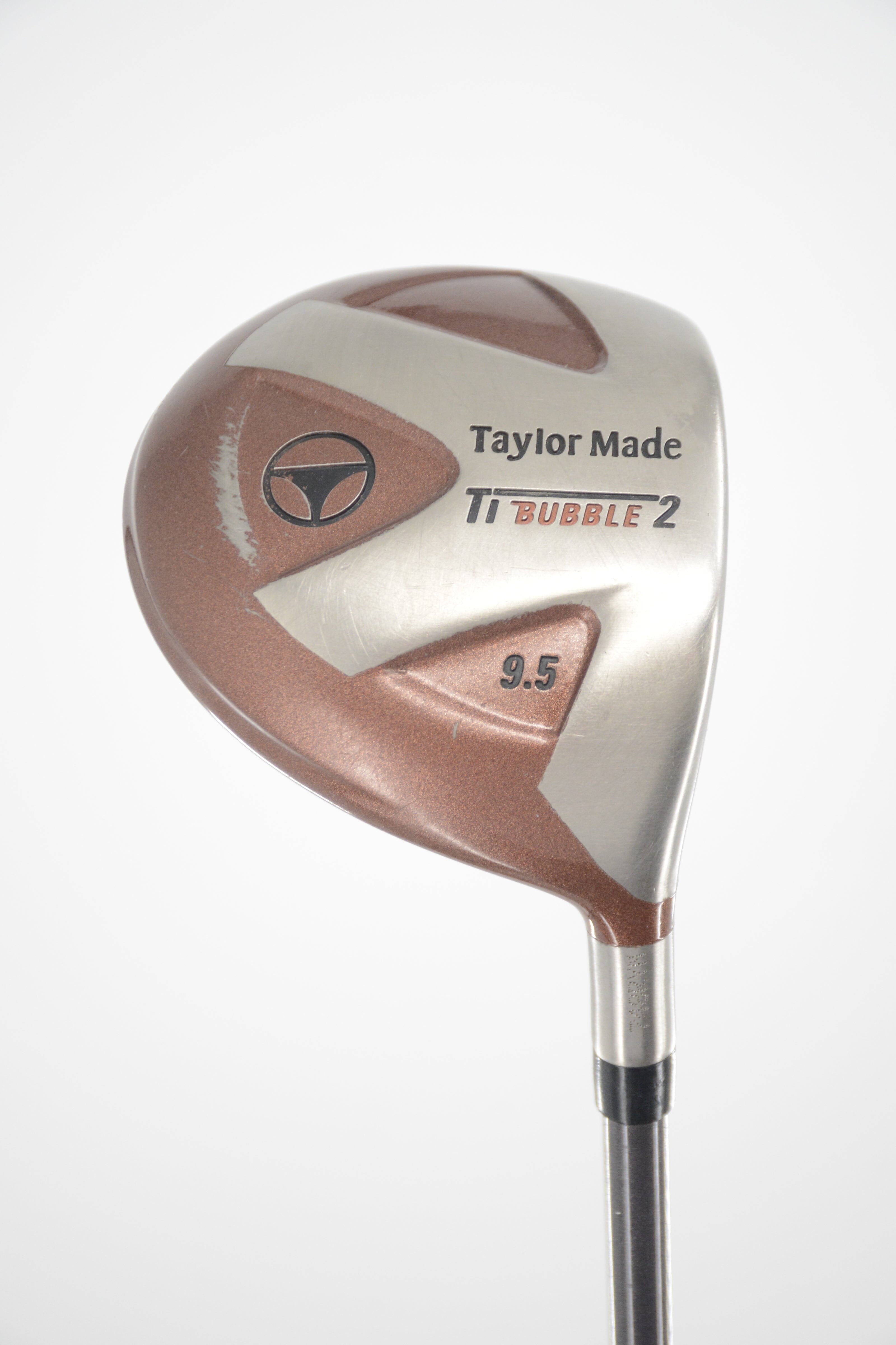 TaylorMade Titanium Bubble 2 9.5 Degree Driver S Flex 45.75" Golf Clubs GolfRoots 