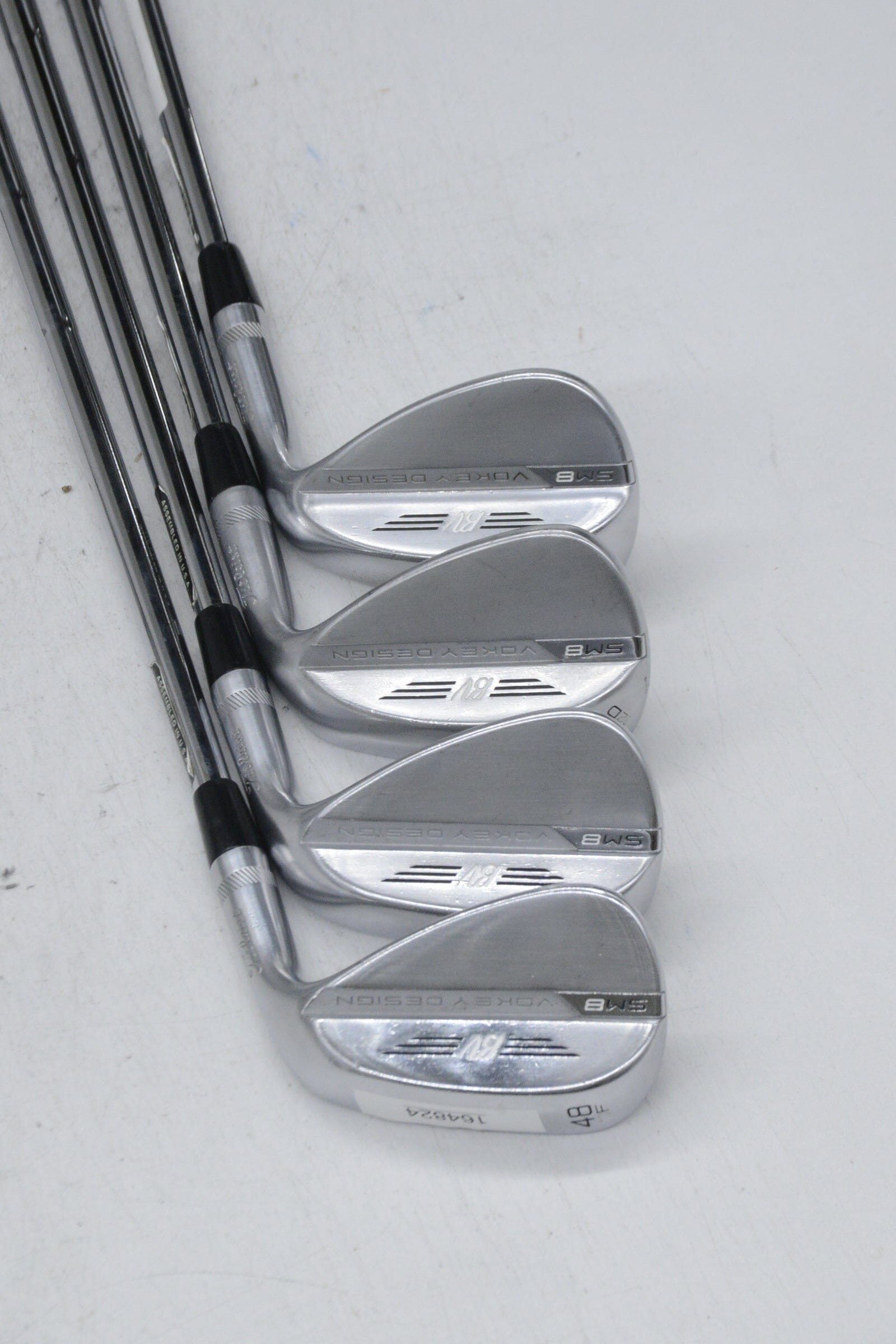 Titleist Vokey SM8 Tour Chrome 48, 52, 56, 60 Degree Wedge Set Wedge Flex Golf Clubs GolfRoots 