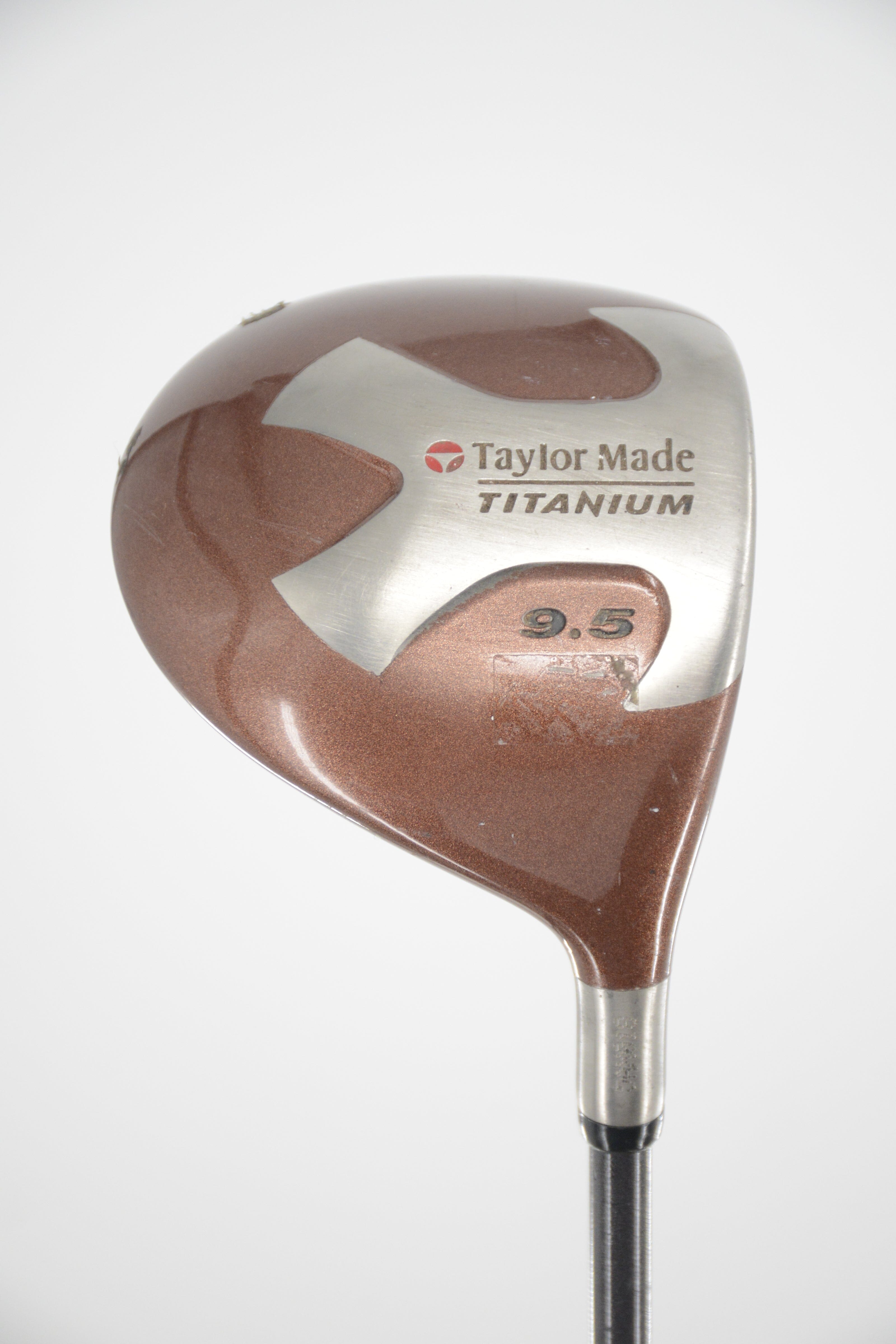 TaylorMade Titanium Bubble 9.5 Degree Driver S Flex 45.25" Golf Clubs GolfRoots 