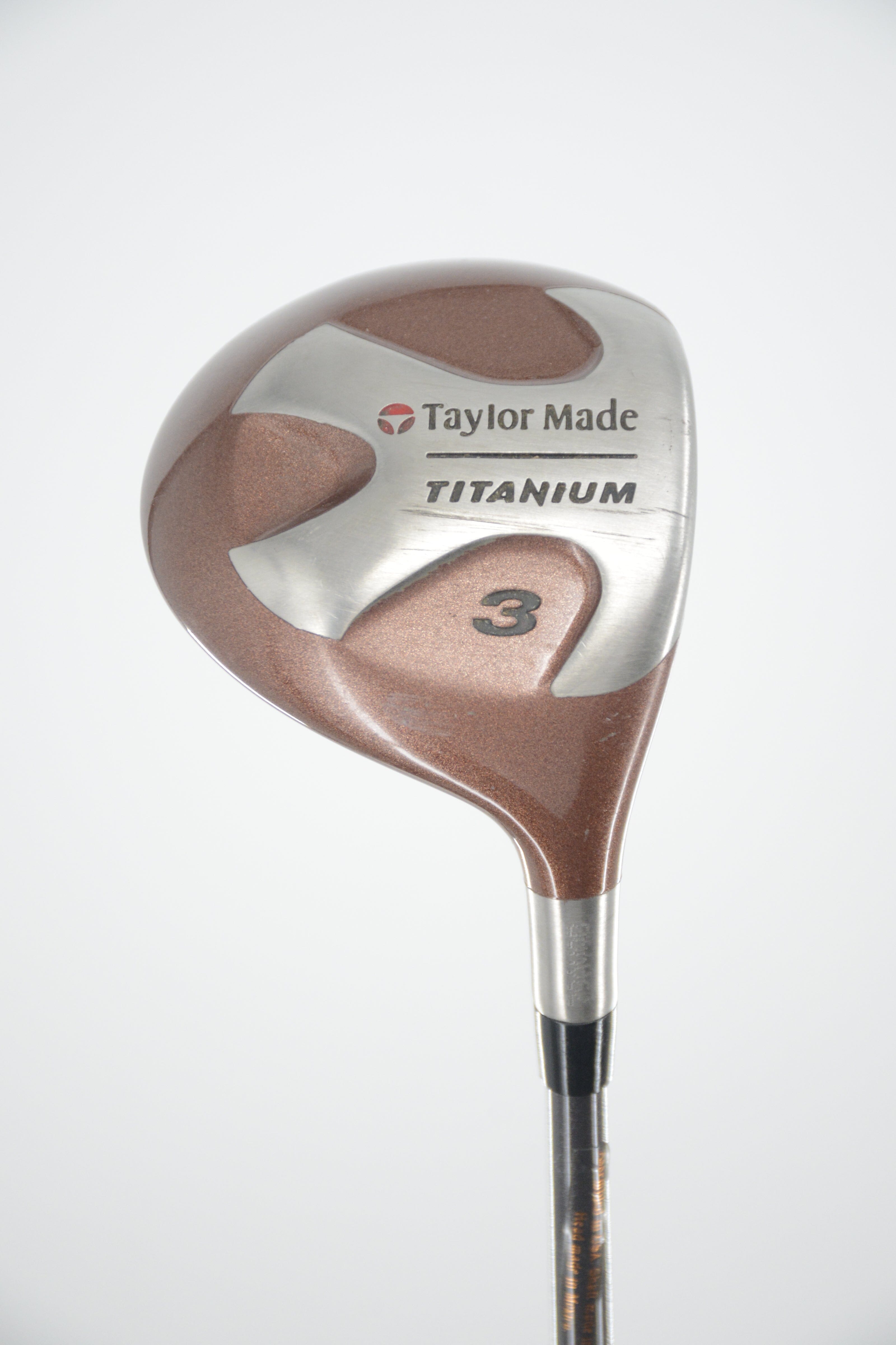 TaylorMade Titanium Bubble 3 Wood S Flex 42.75" Golf Clubs GolfRoots 