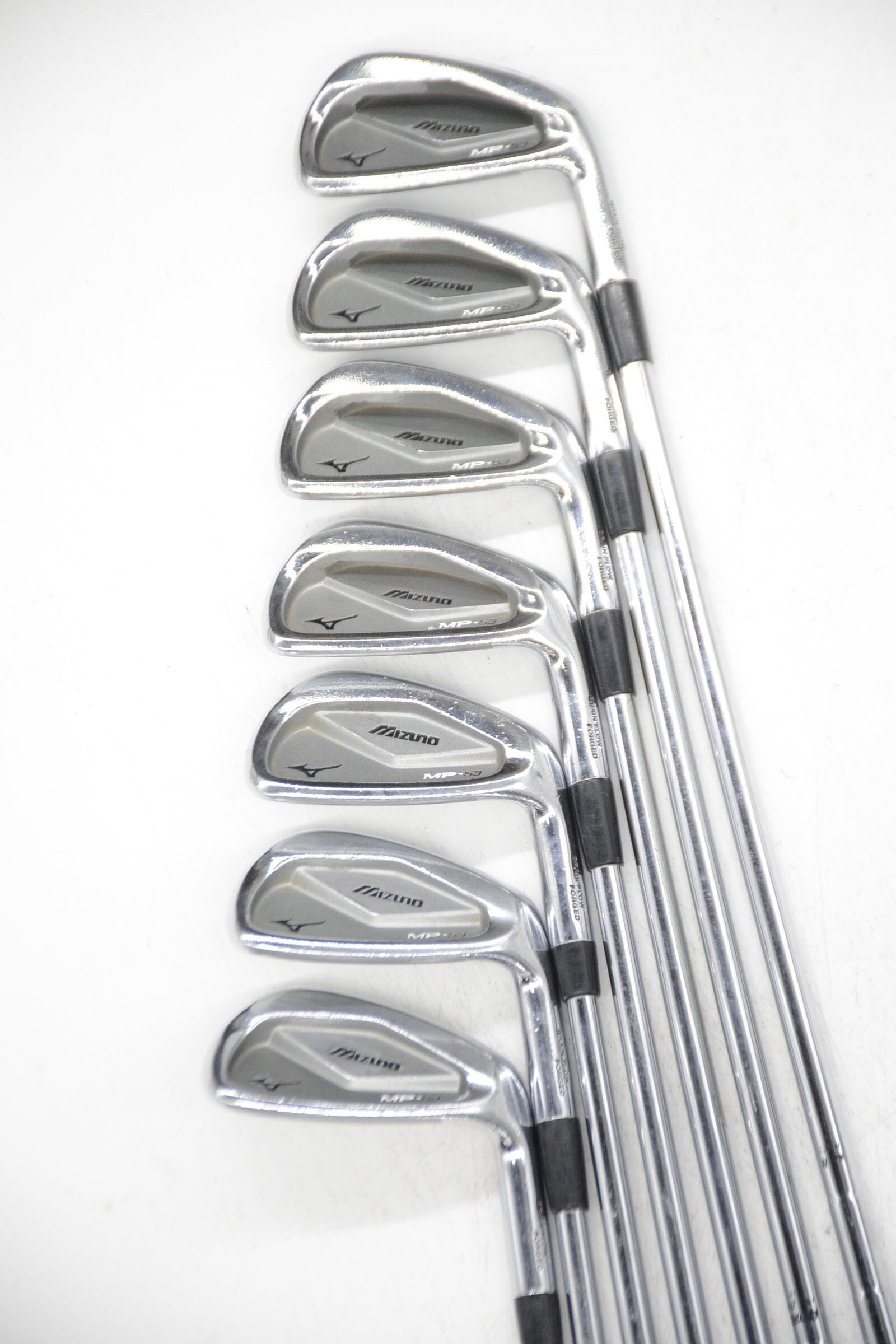 Mizuno MP-53 4-PW Iron Set S Flex +0.25" Golf Clubs GolfRoots 