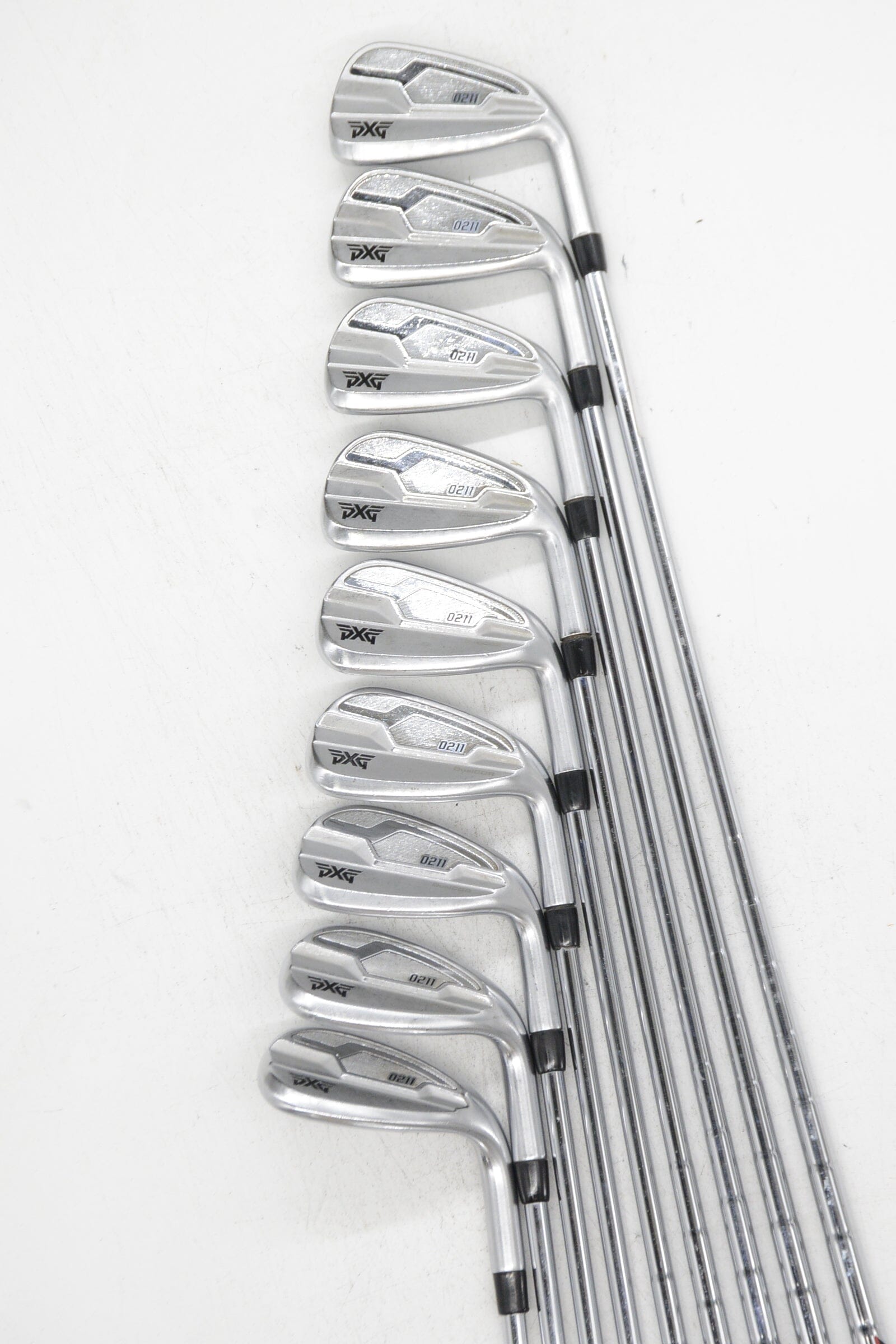 PXG 0211 DC 5-LW Iron Set S Flex -0.5" Golf Clubs GolfRoots 