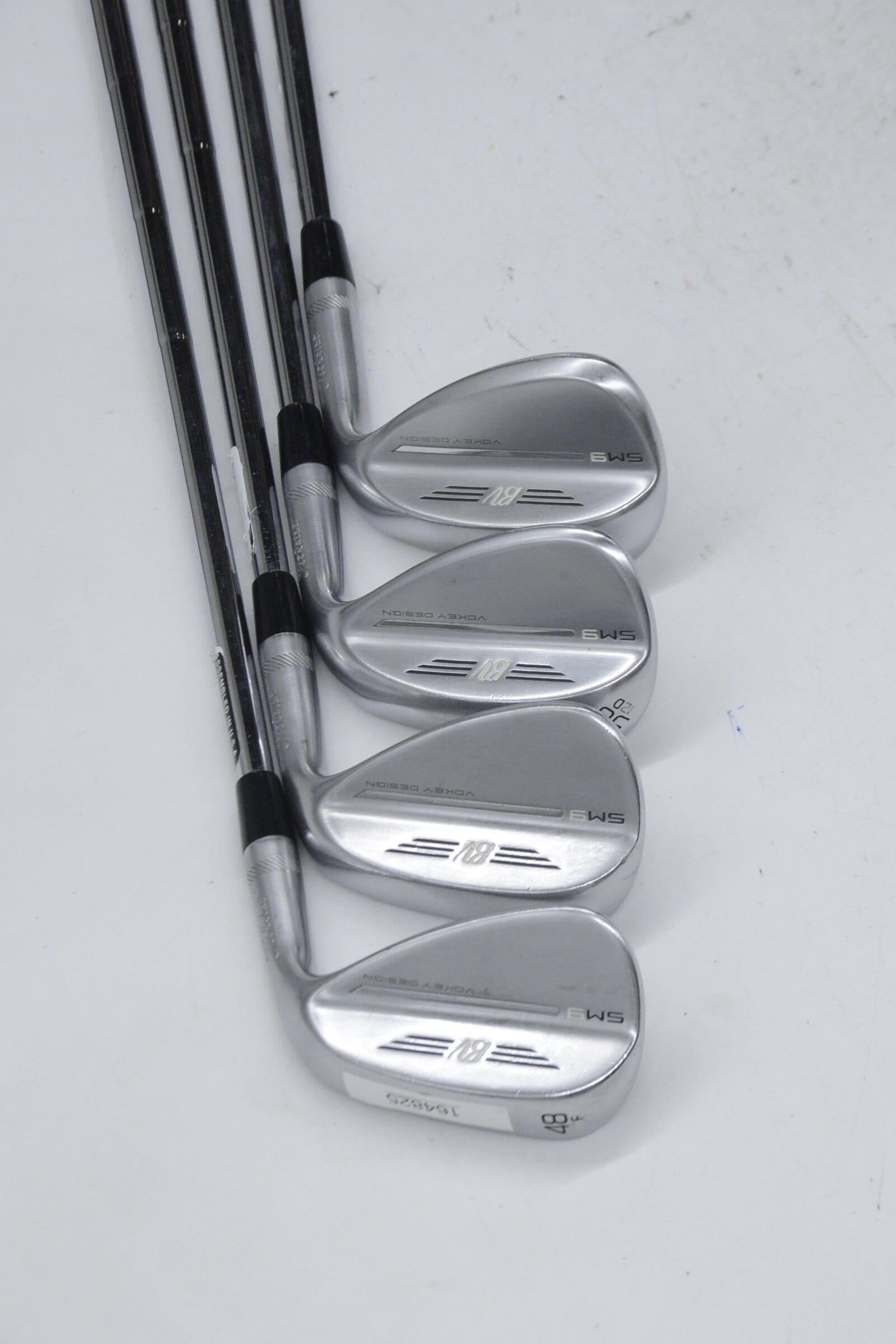 Titleist Vokey SM9 Tour Chrome 48, 52, 56, 60 Degree Wedge Set Wedge Flex Golf Clubs GolfRoots 