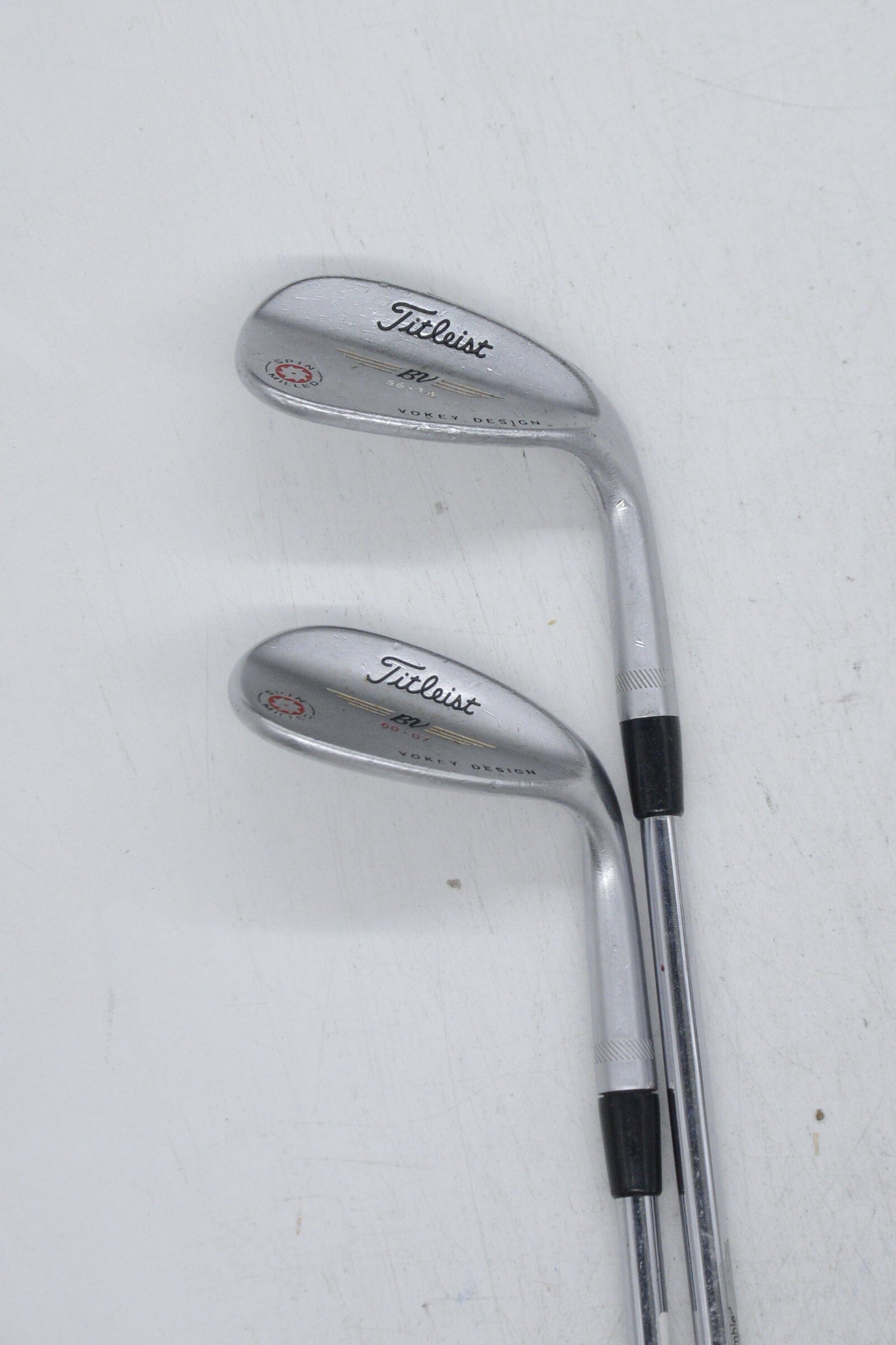Titleist Vokey Spin Milled 56 & 60 Degree Wedge Set Wedge Flex Golf Clubs GolfRoots 
