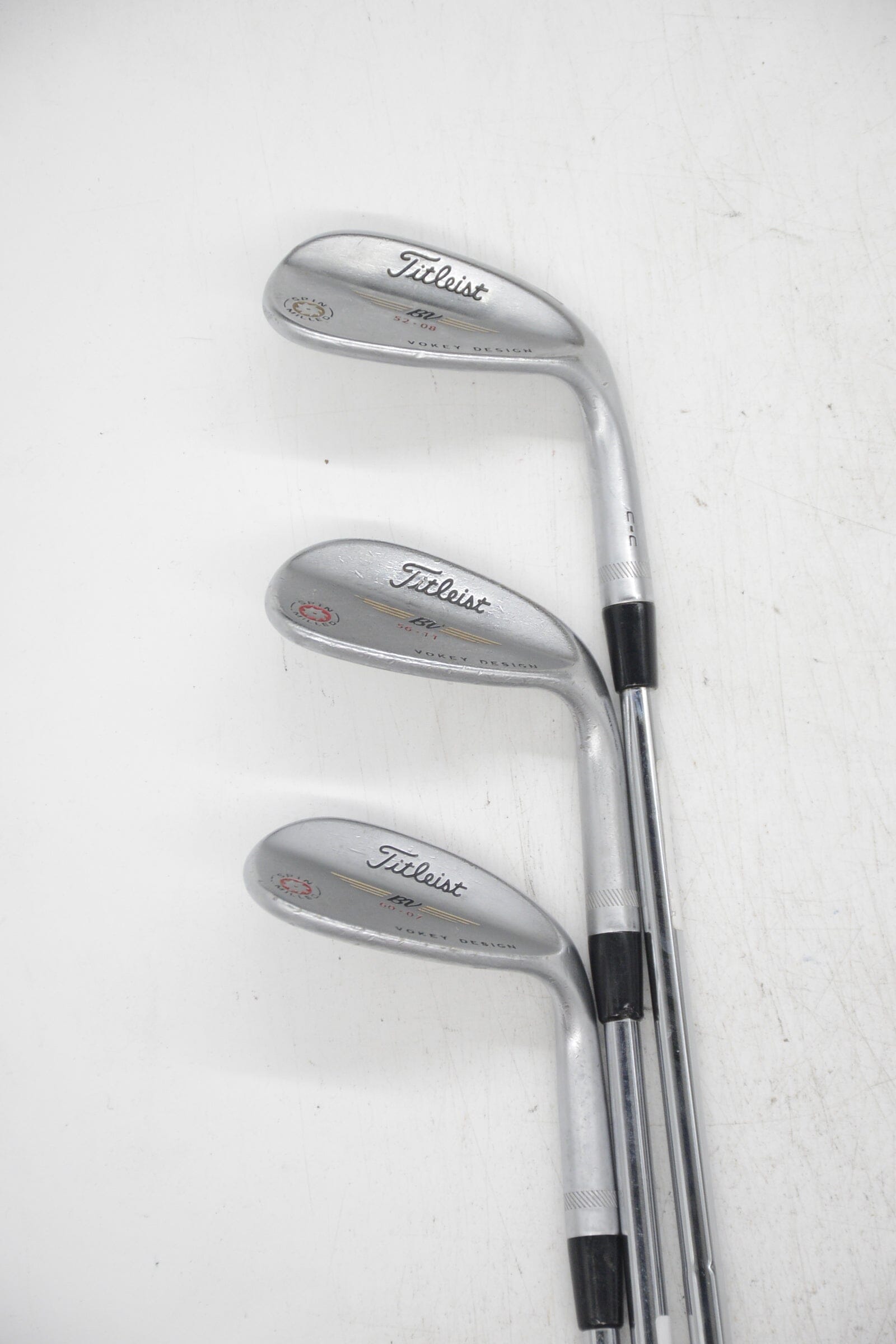 Titleist Vokey Spin Milled 52, 56, 60 Degree Wedge Set Wedge Flex Golf Clubs GolfRoots 