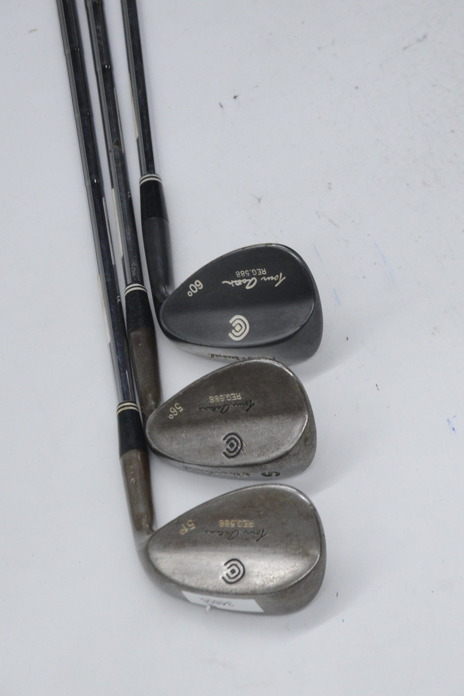 Cleveland 588 Tour Action 51, 56, 60 Degree Wedge Set S Flex Golf Clubs GolfRoots 