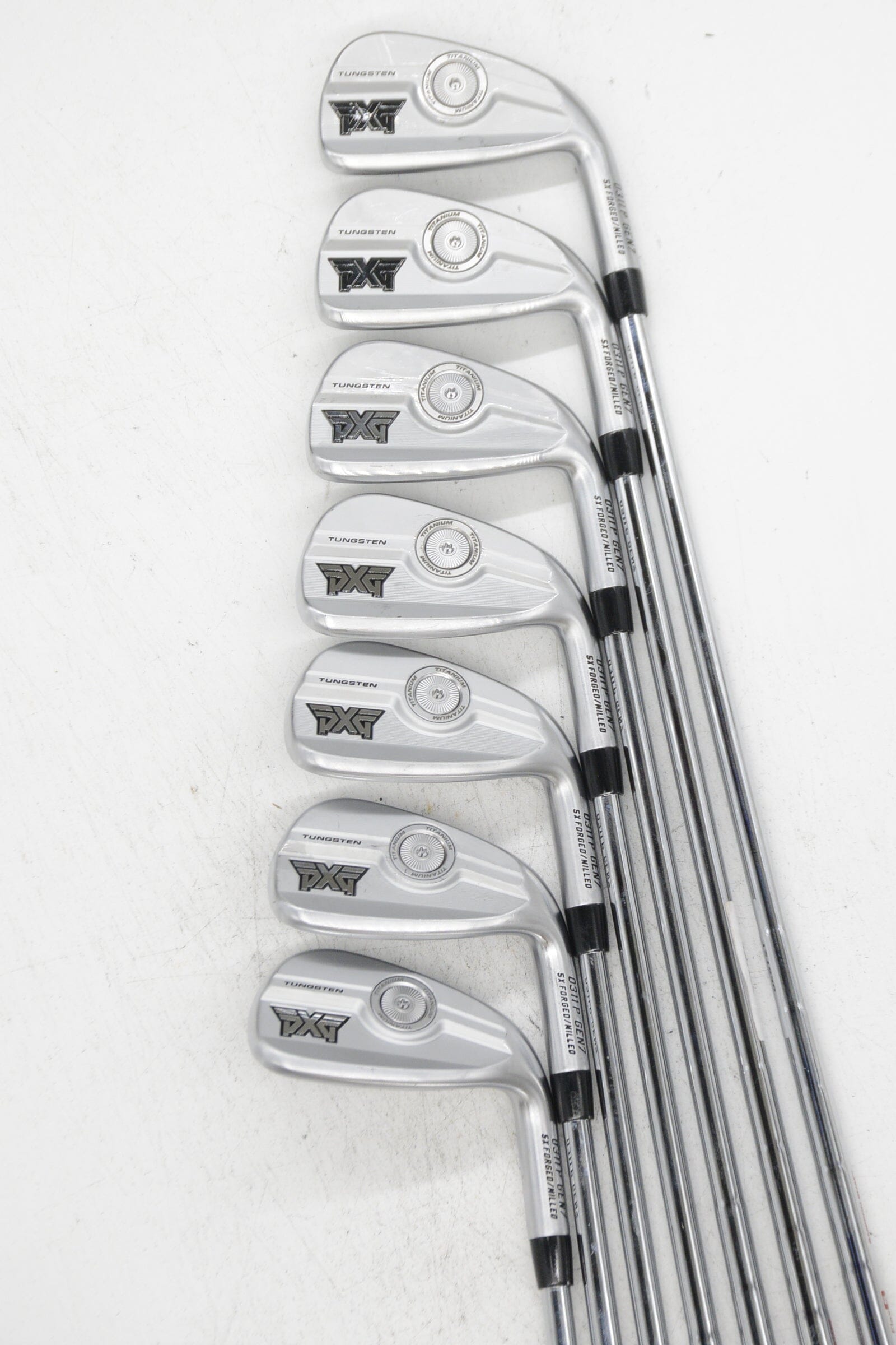 PXG 0311P Gen7 5-GW Iron Set S Flex +1.5" Golf Clubs GolfRoots 