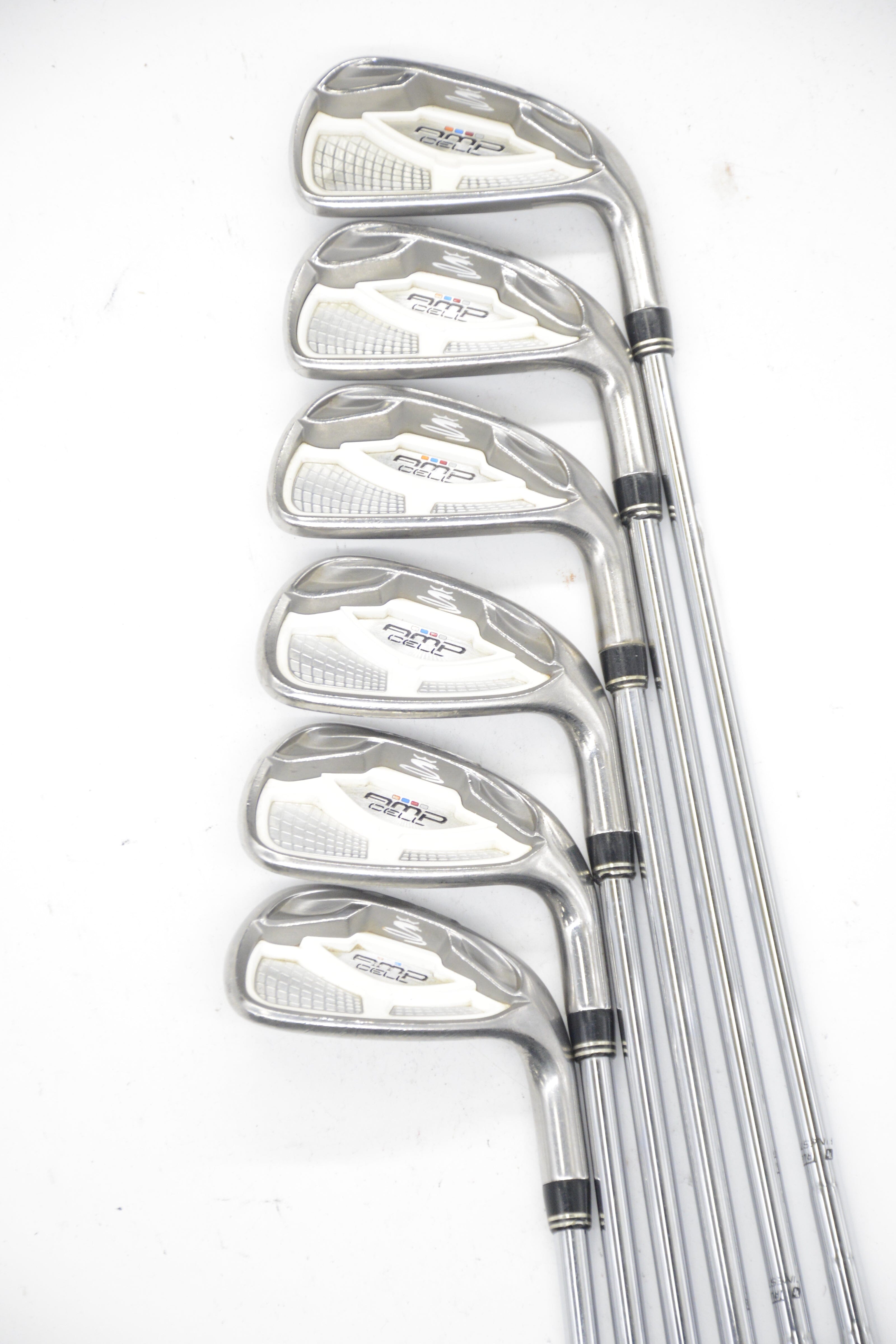 Cobra Amp Cell 5-PW Iron Set R Flex Std Length Golf Clubs GolfRoots 