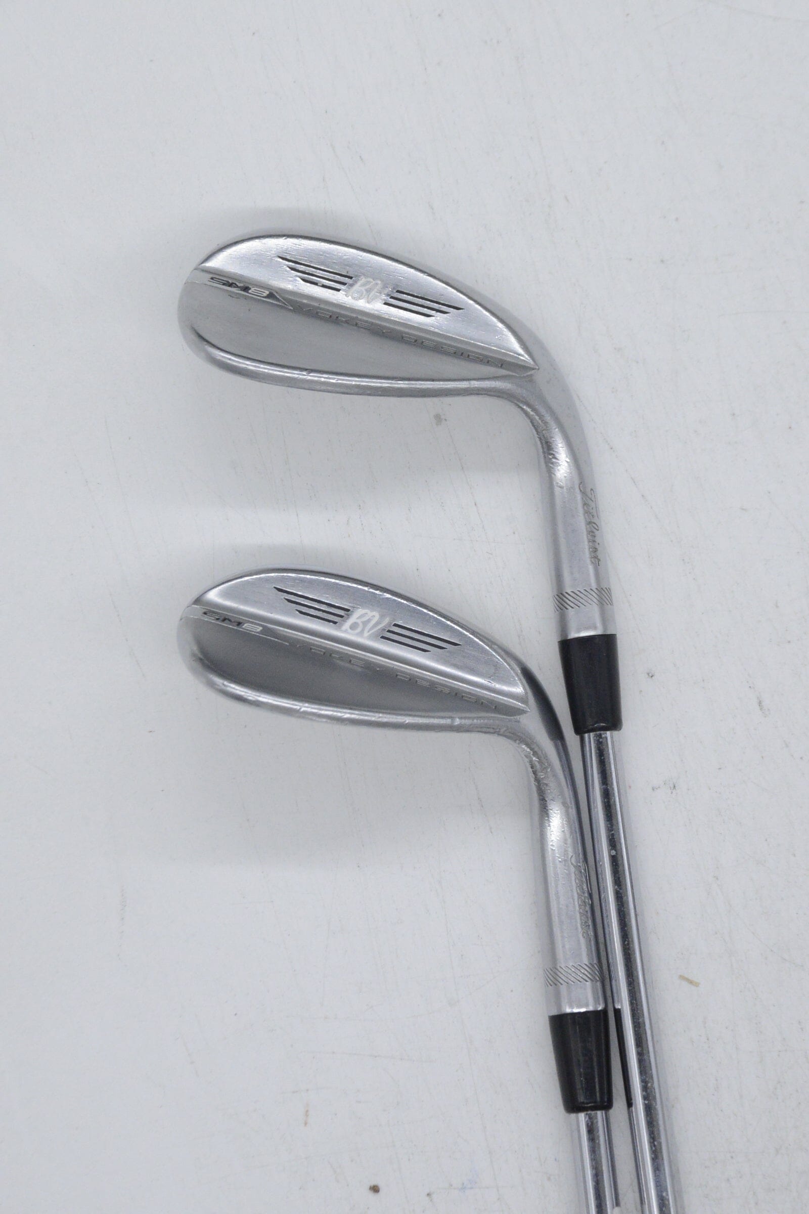 Titleist Vokey SM8 Tour Chrome 54 & 58 Degree Wedge Set Wedge Flex Golf Clubs GolfRoots 