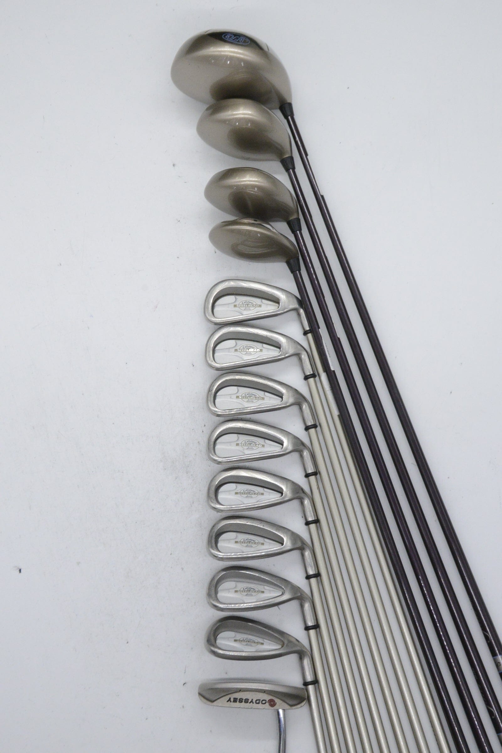 Women's Callaway Steelhead X-14 Mixed Full Set W Flex -0.25" Golf Clubs GolfRoots 
