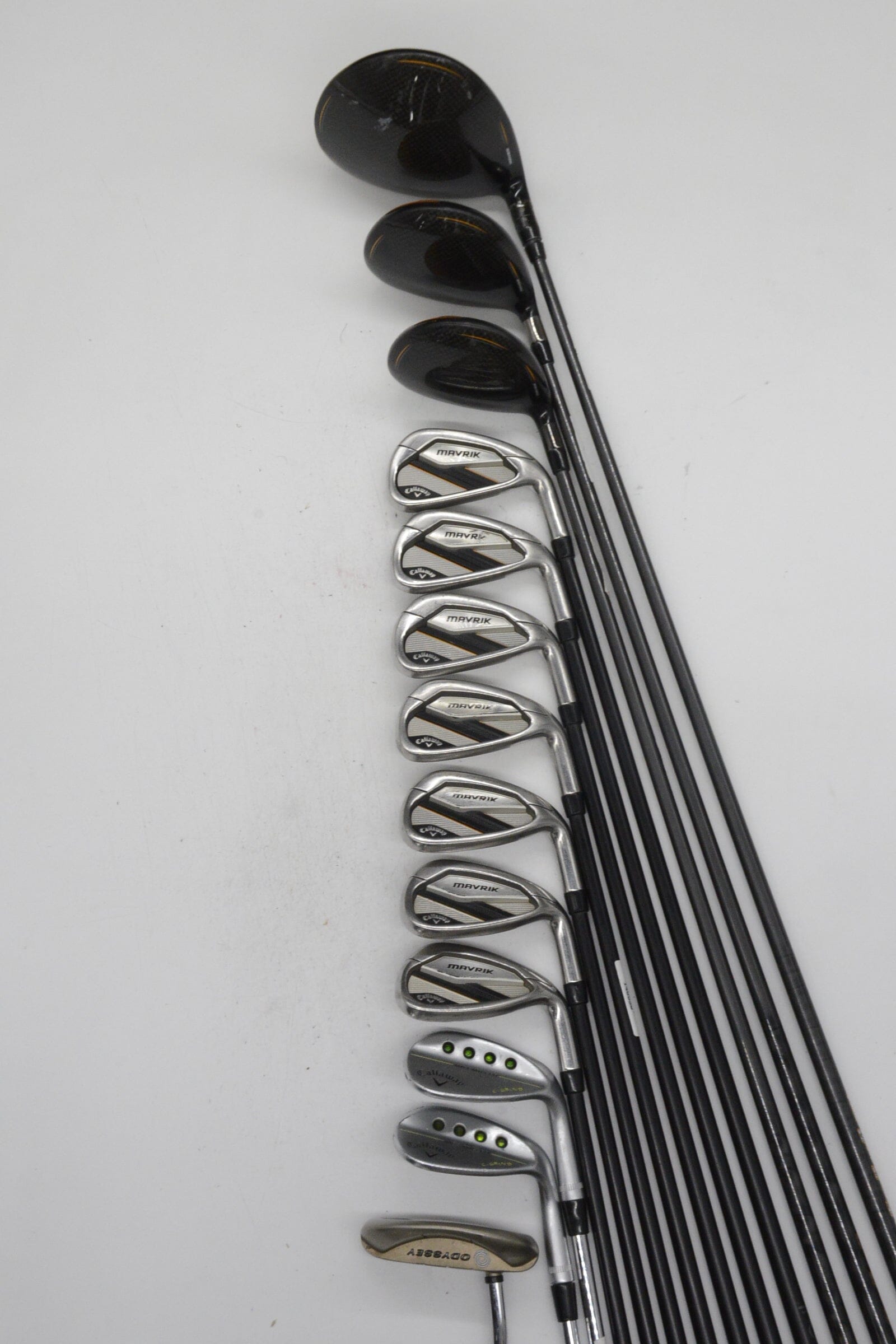 Callaway Mavrik Mixed Full Set R Flex -1.25" Golf Clubs GolfRoots 