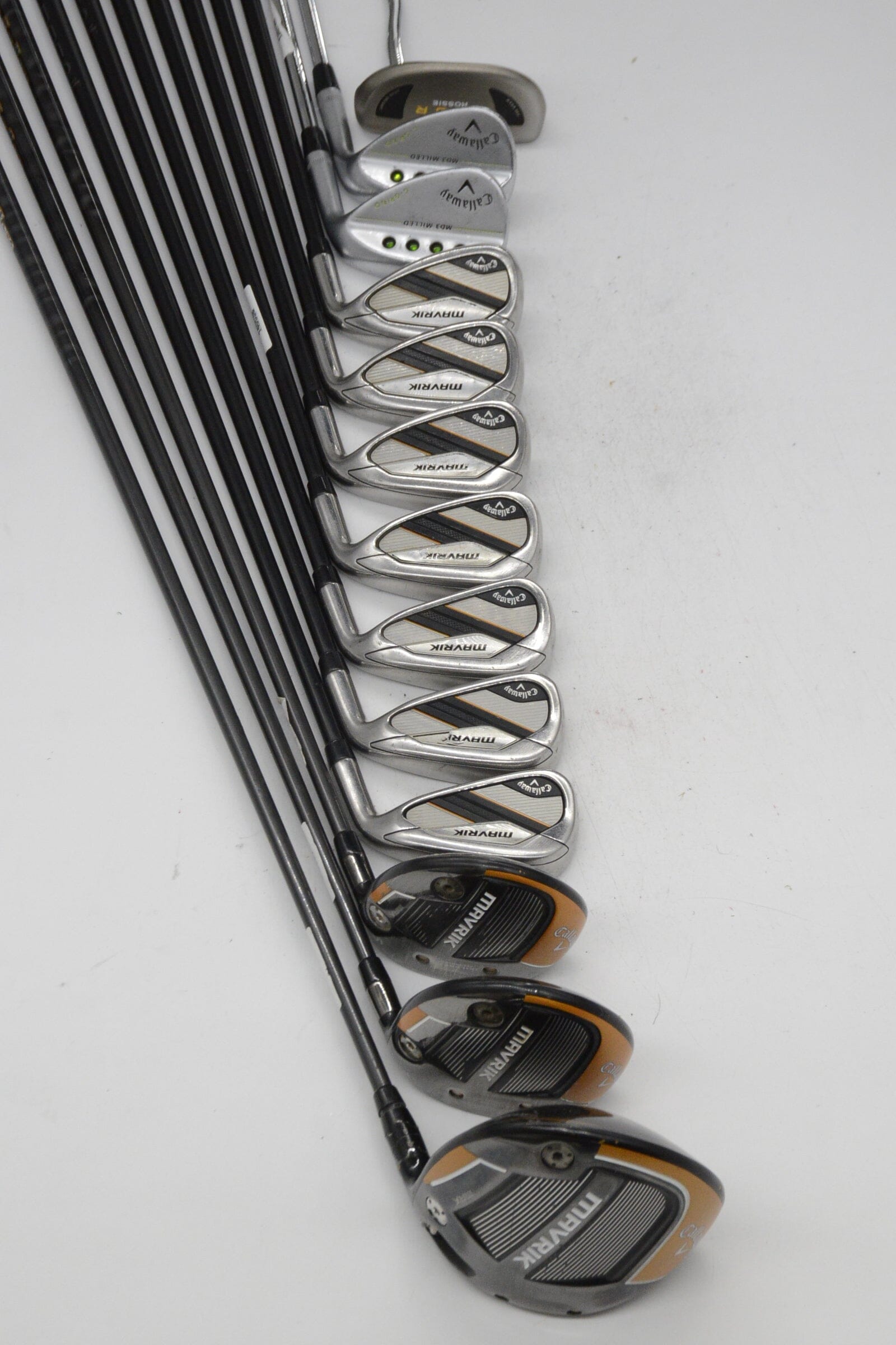Callaway Mavrik Mixed Full Set R Flex -1.25" Golf Clubs GolfRoots 