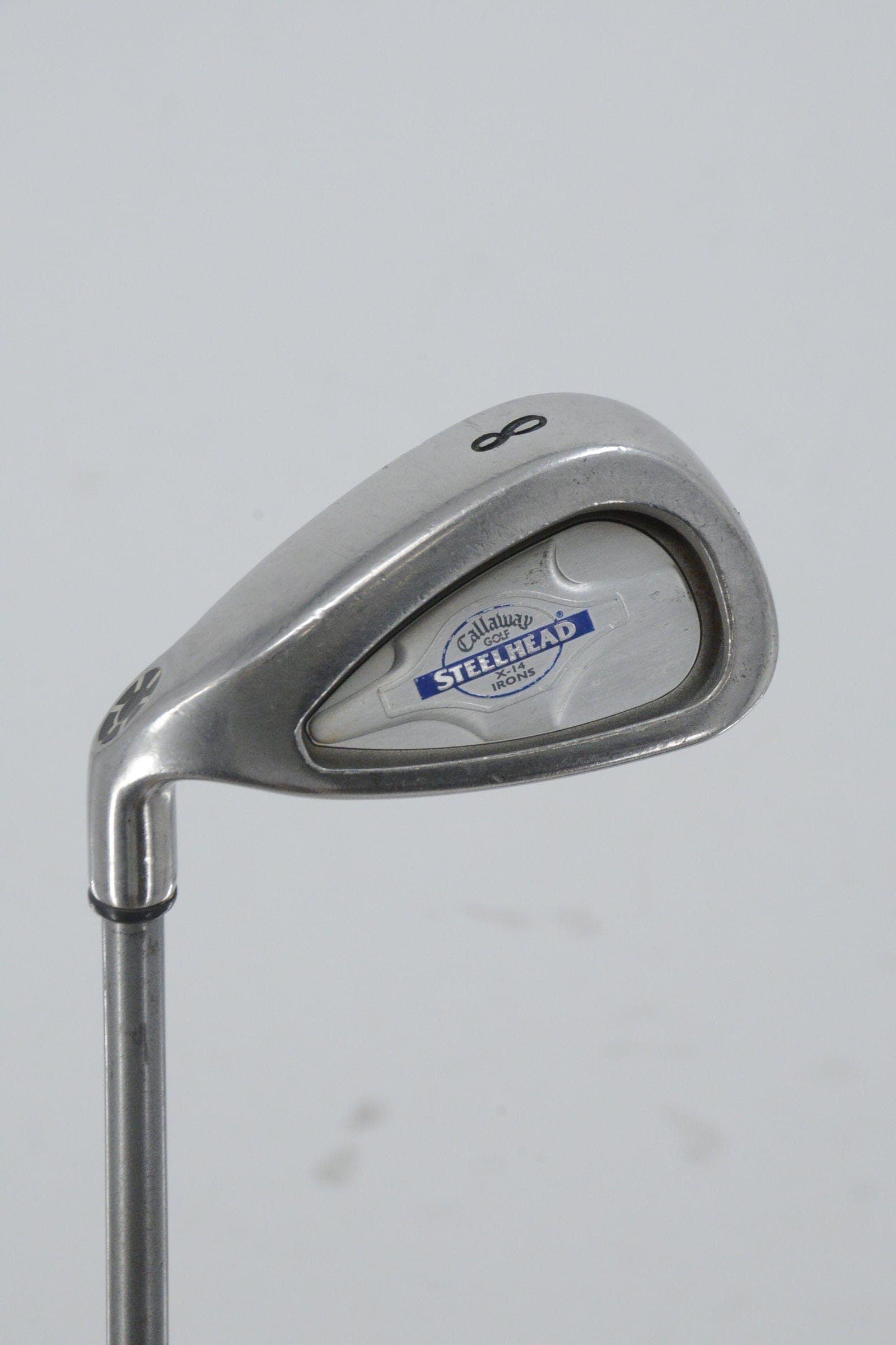 Lefty Callaway Steelhead X-14 5-PW Iron Set S Flex -0.25" Golf Clubs GolfRoots 